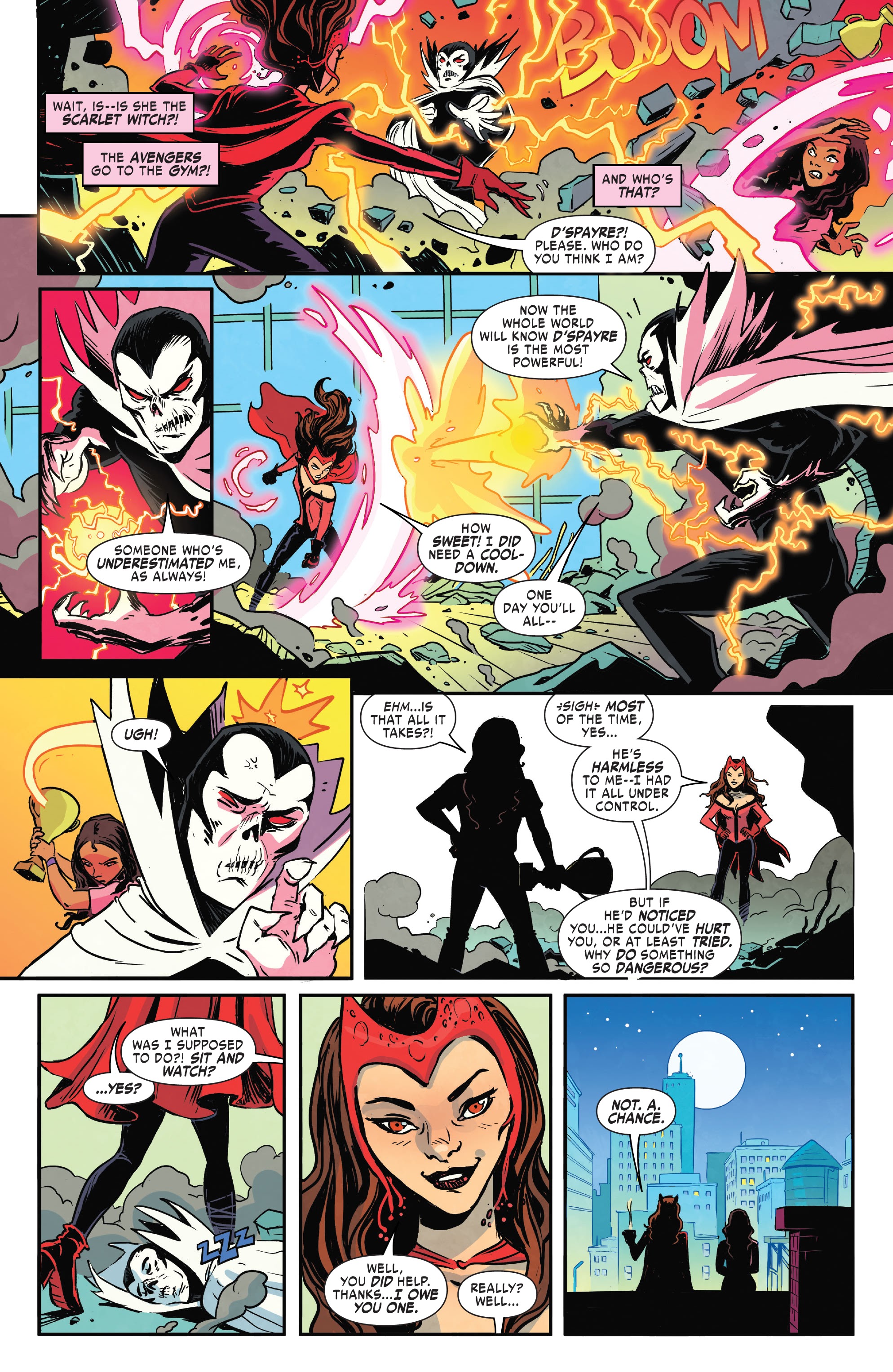 Read online Women of Marvel (2022) comic -  Issue #1 - 12