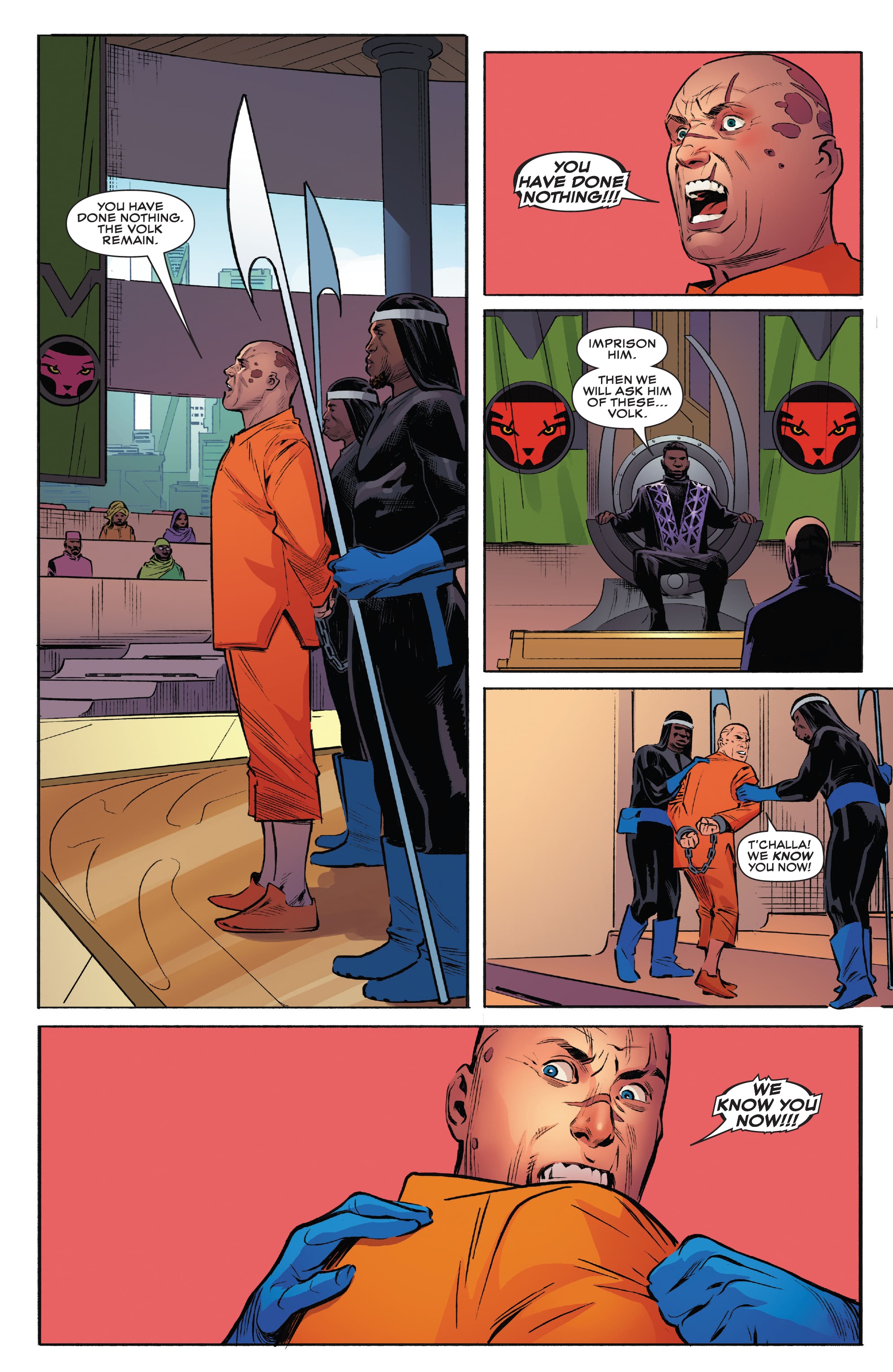 Read online Black Panther: Unconquered comic -  Issue #1 - 19
