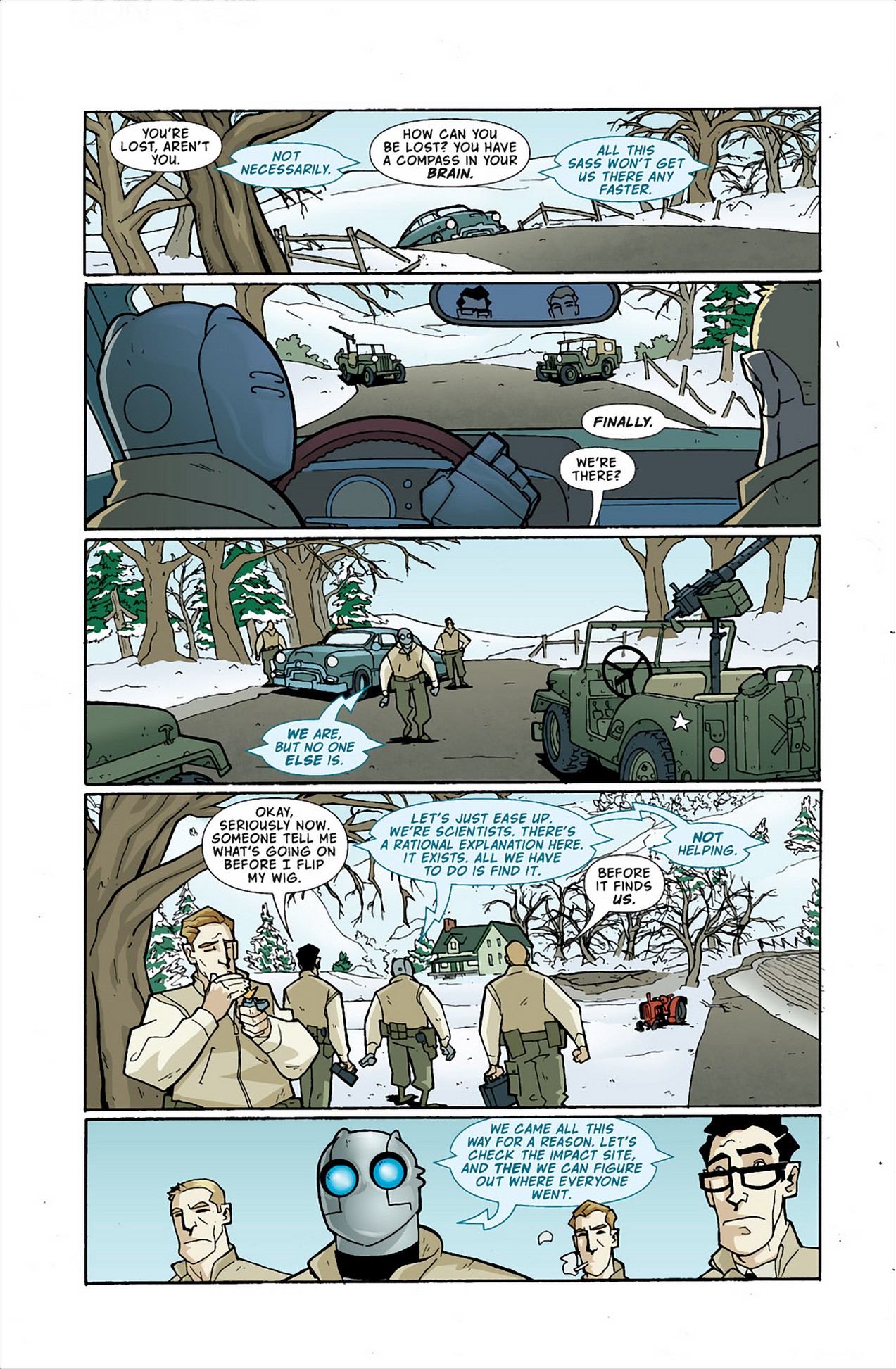 Read online Atomic Robo and the Shadow From Beyond Time comic -  Issue #3 - 8