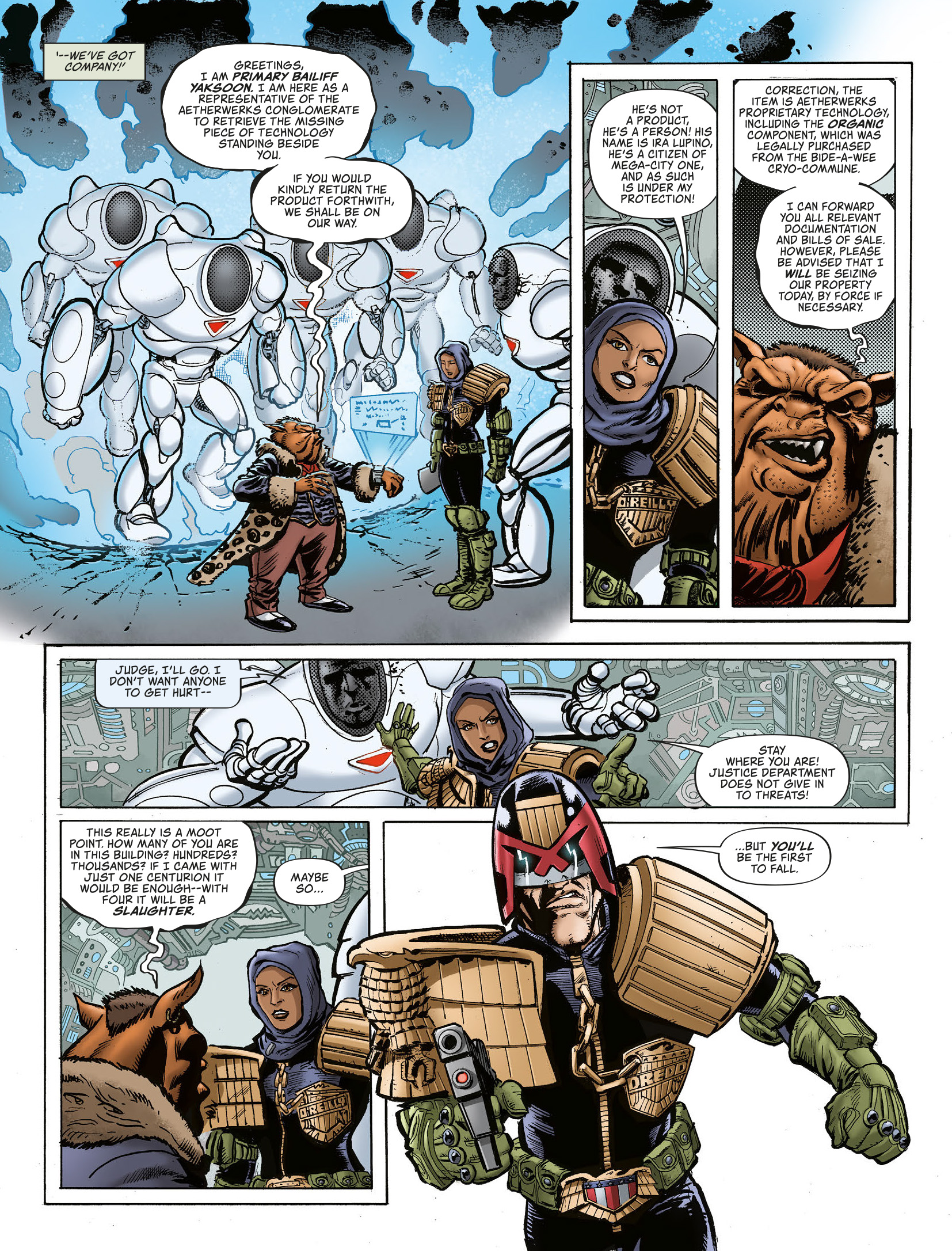 Read online Judge Dredd Megazine (Vol. 5) comic -  Issue #462 - 9