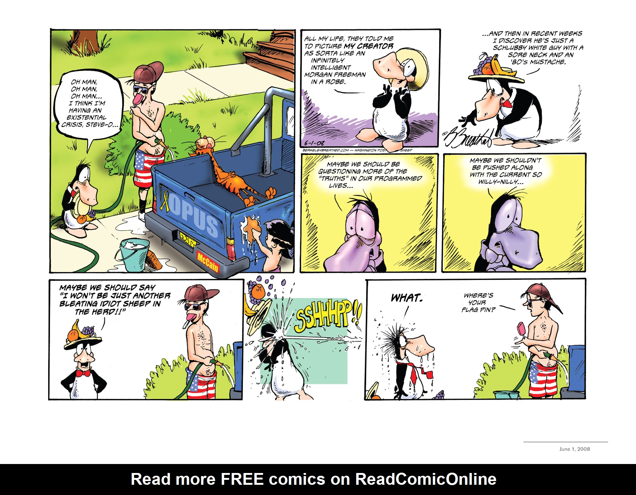 Read online Opus Complete Sunday Strips From 2003-2008 comic -  Issue # TPB (Part 3) - 46