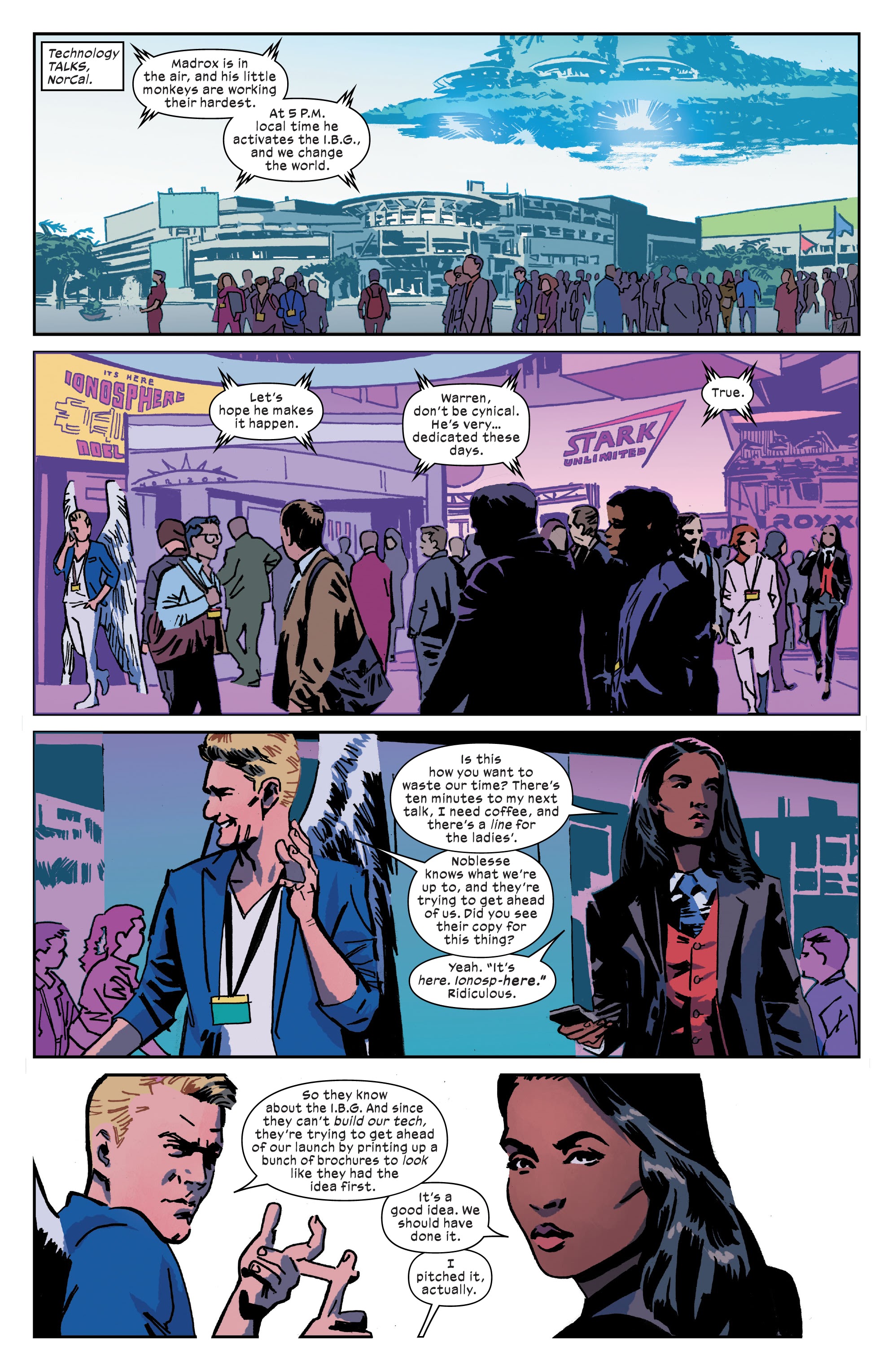 Read online X-Corp comic -  Issue #3 - 7