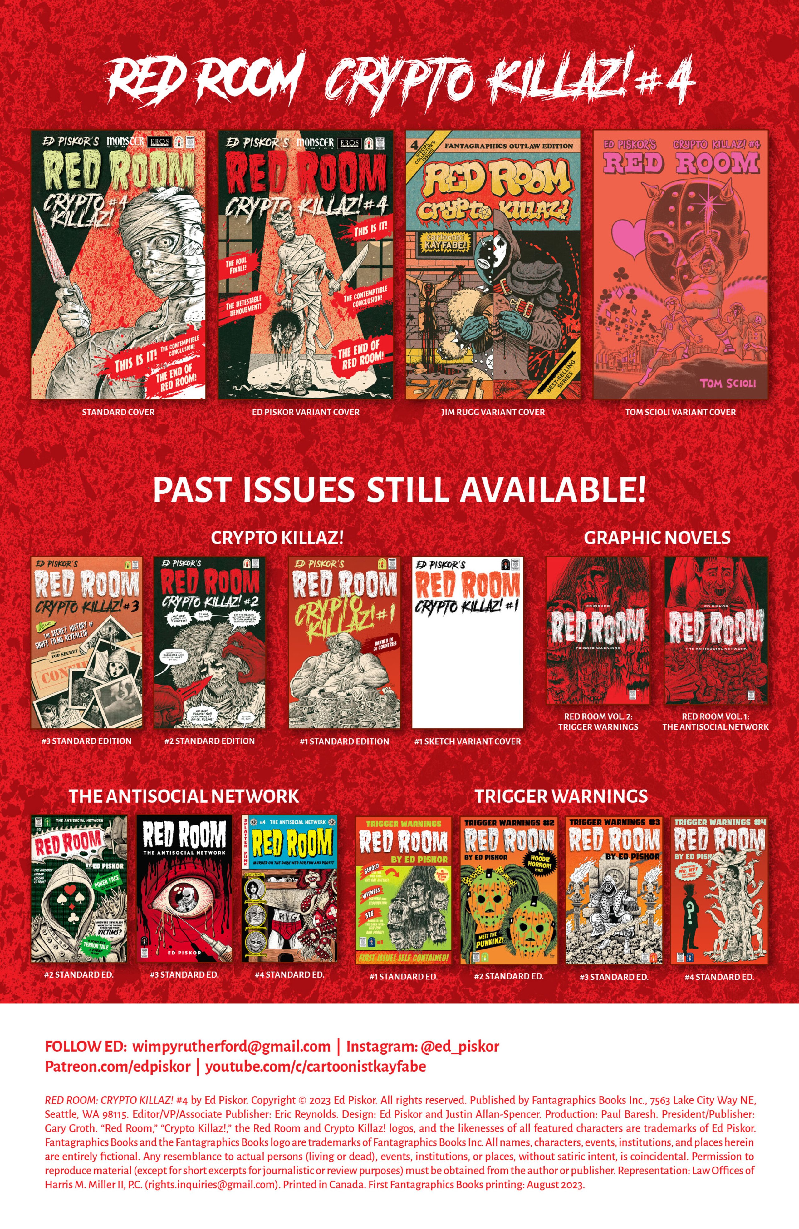 Read online Red Room: Crypto Killaz comic -  Issue #4 - 2
