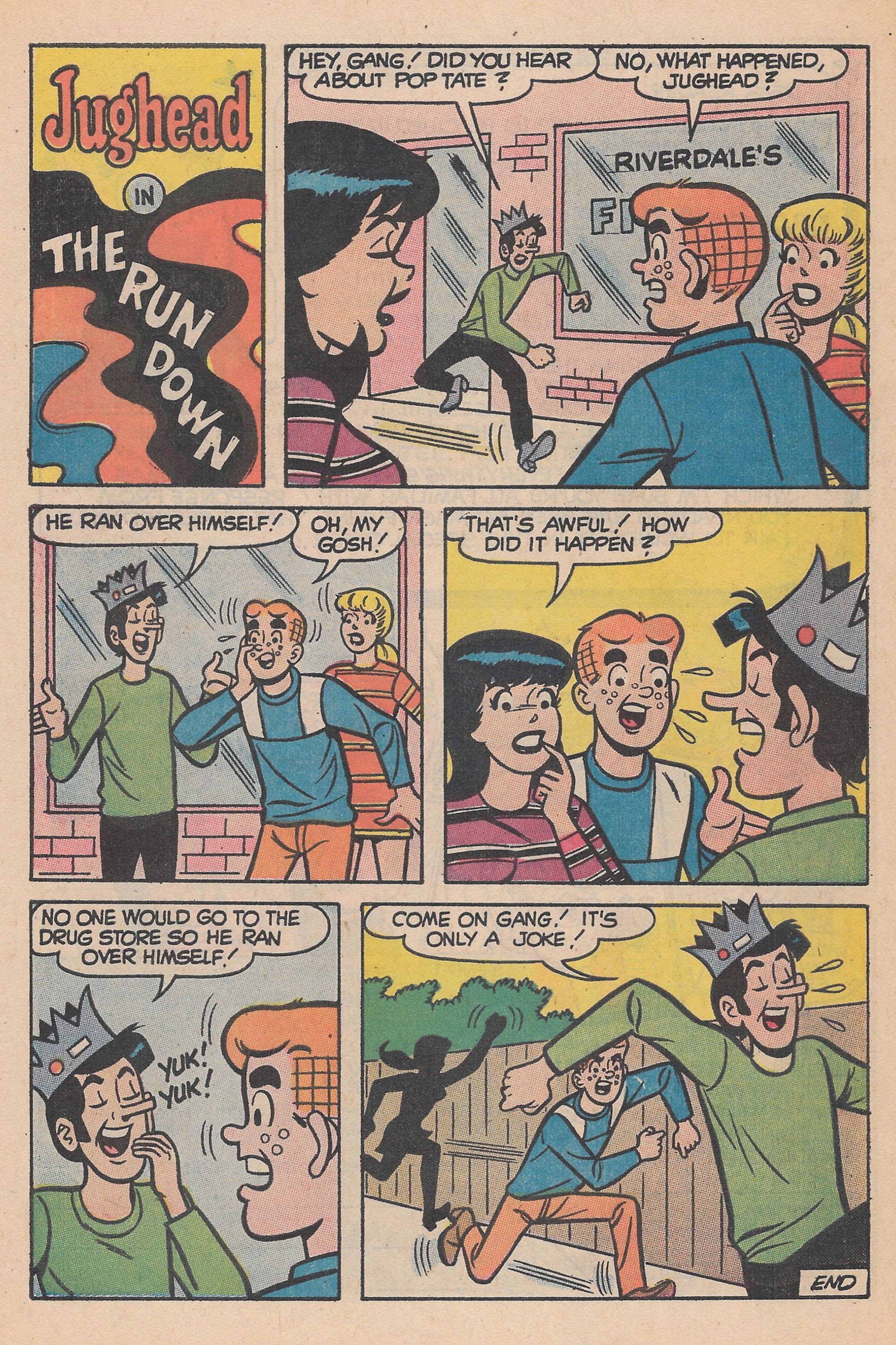 Read online Jughead's Jokes comic -  Issue #16 - 56