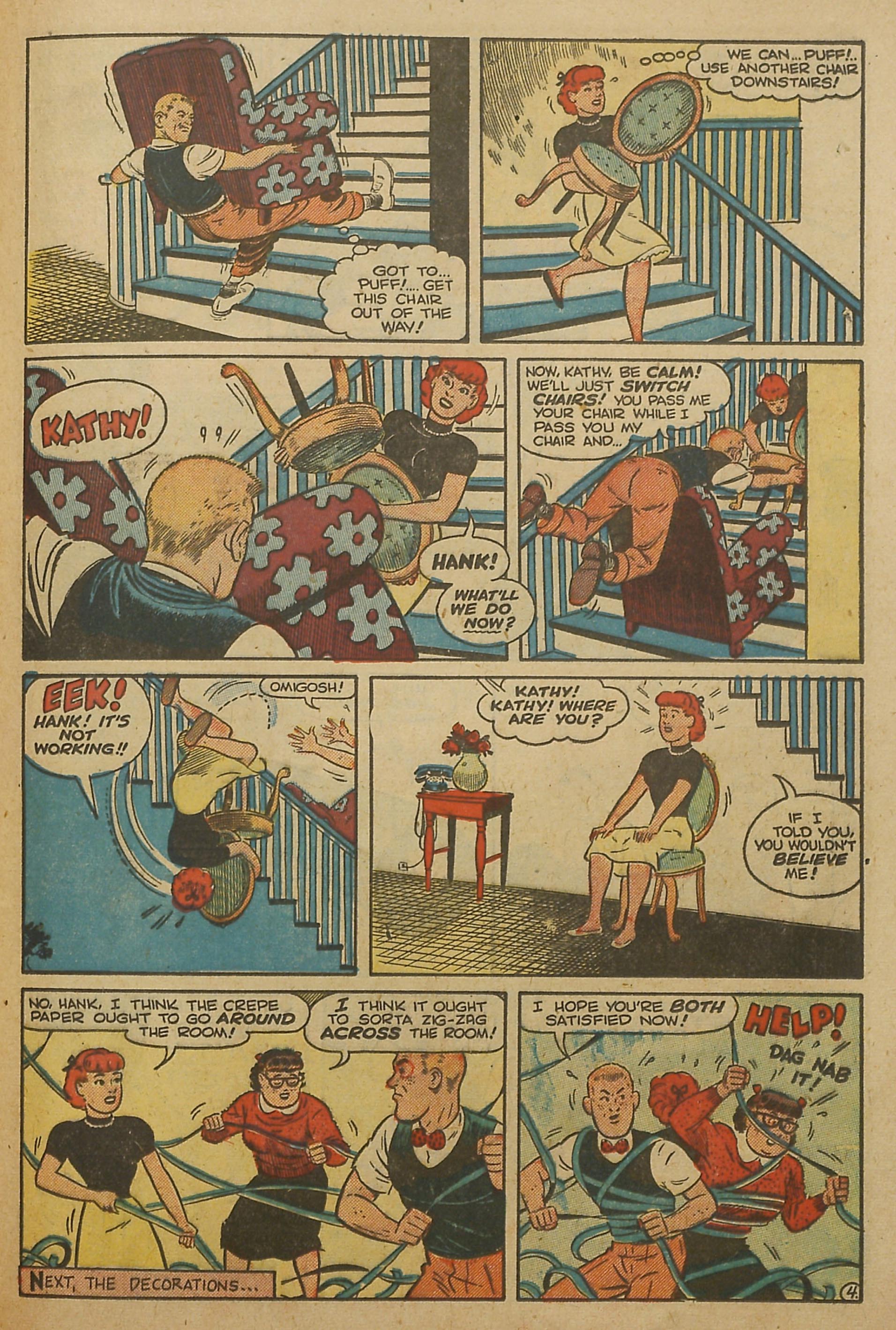 Read online Kathy (1949) comic -  Issue #7 - 23