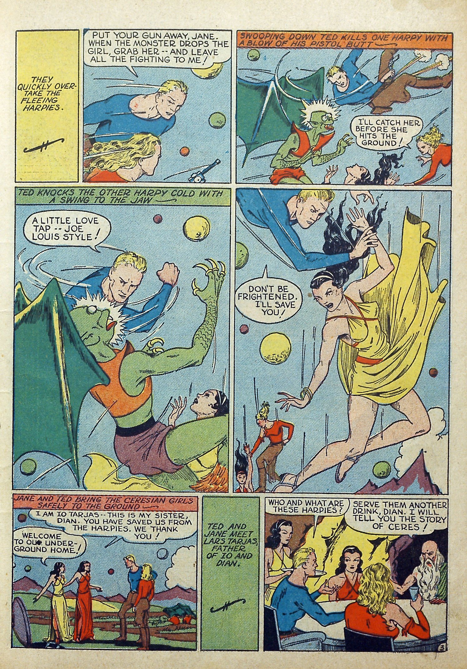 Read online Exciting Comics comic -  Issue #5 - 5