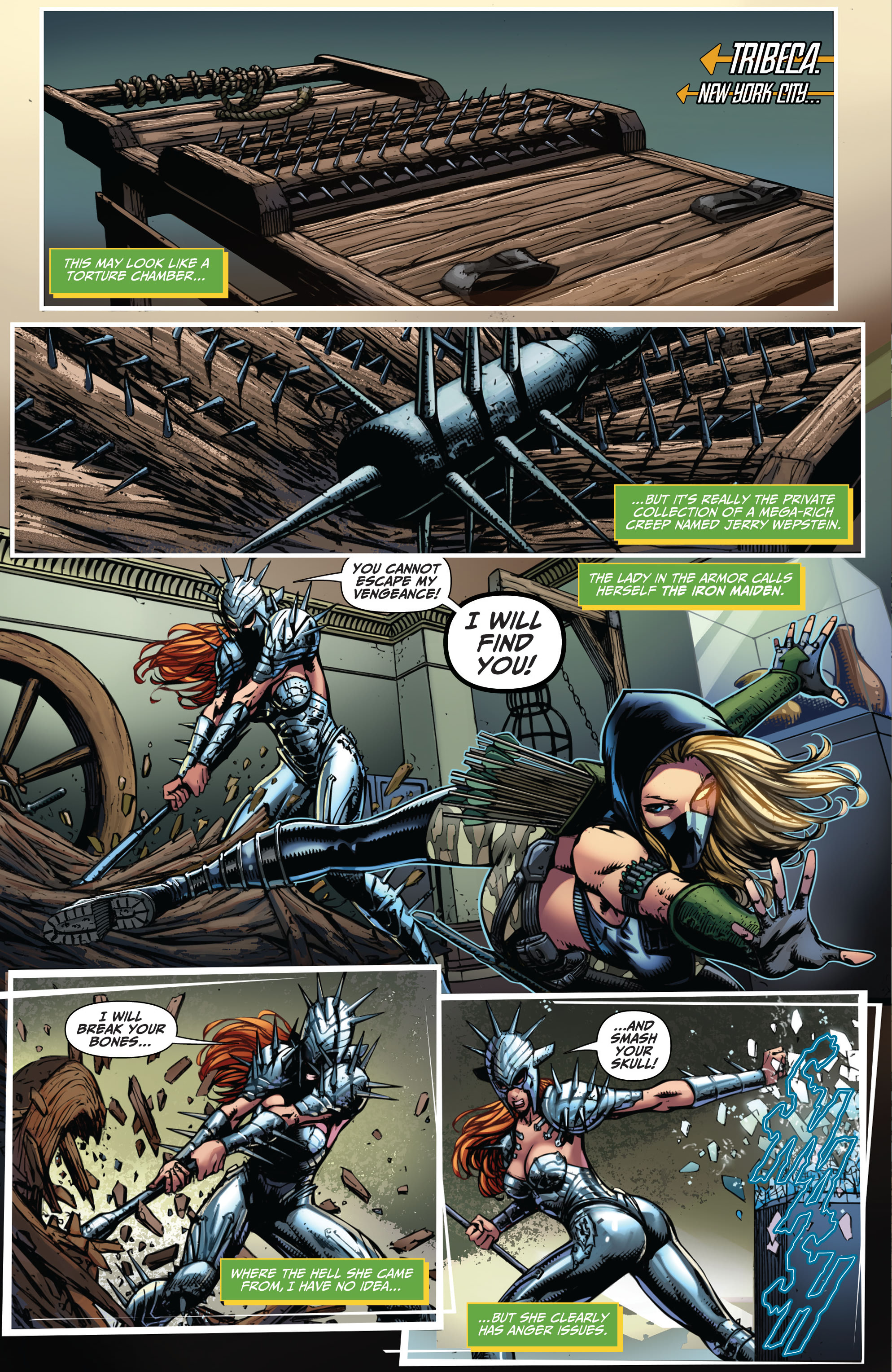 Read online Robyn Hood: Iron Maiden comic -  Issue #2 - 3