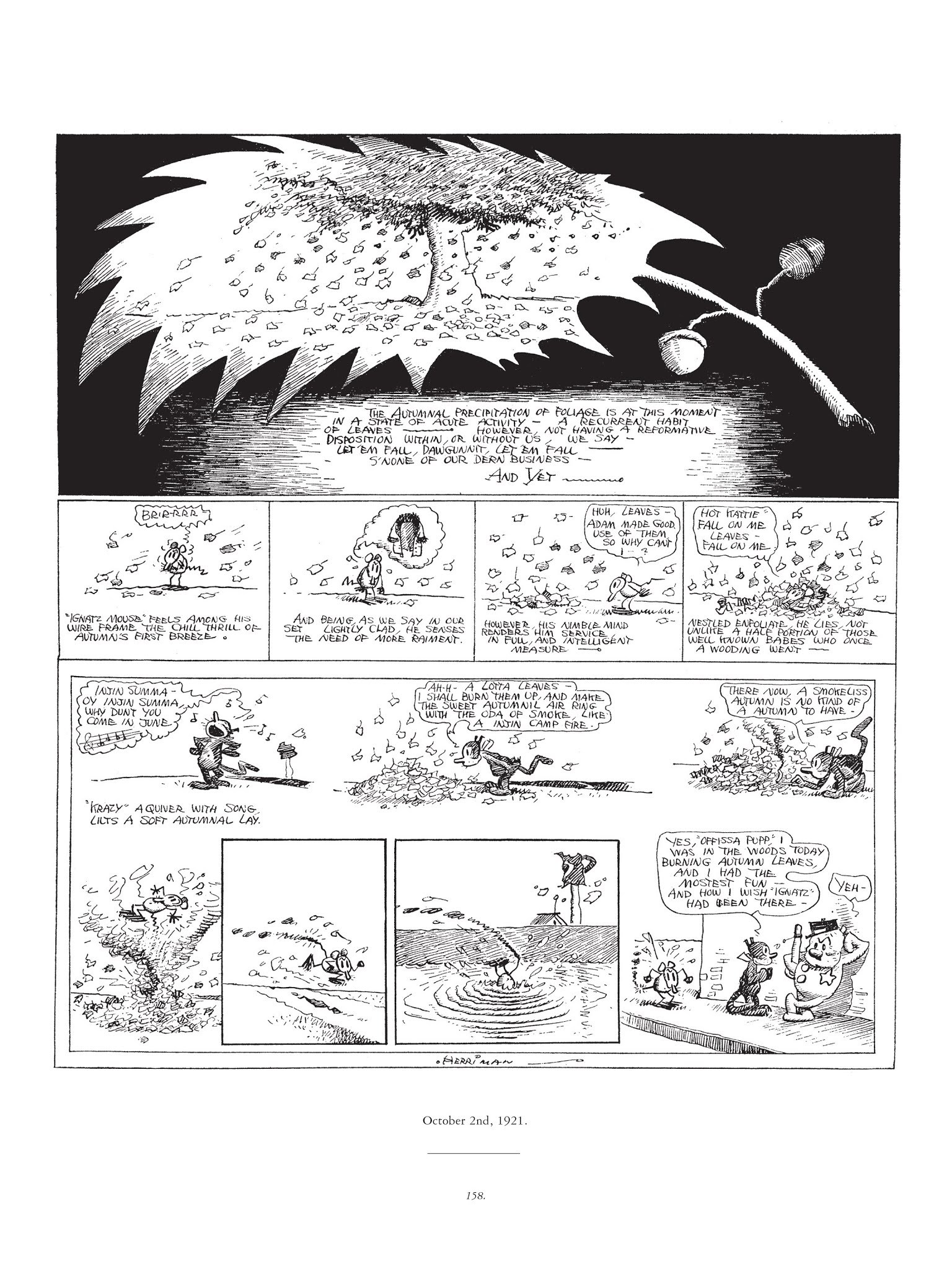 Read online Krazy & Ignatz comic -  Issue # TPB 2 - 158