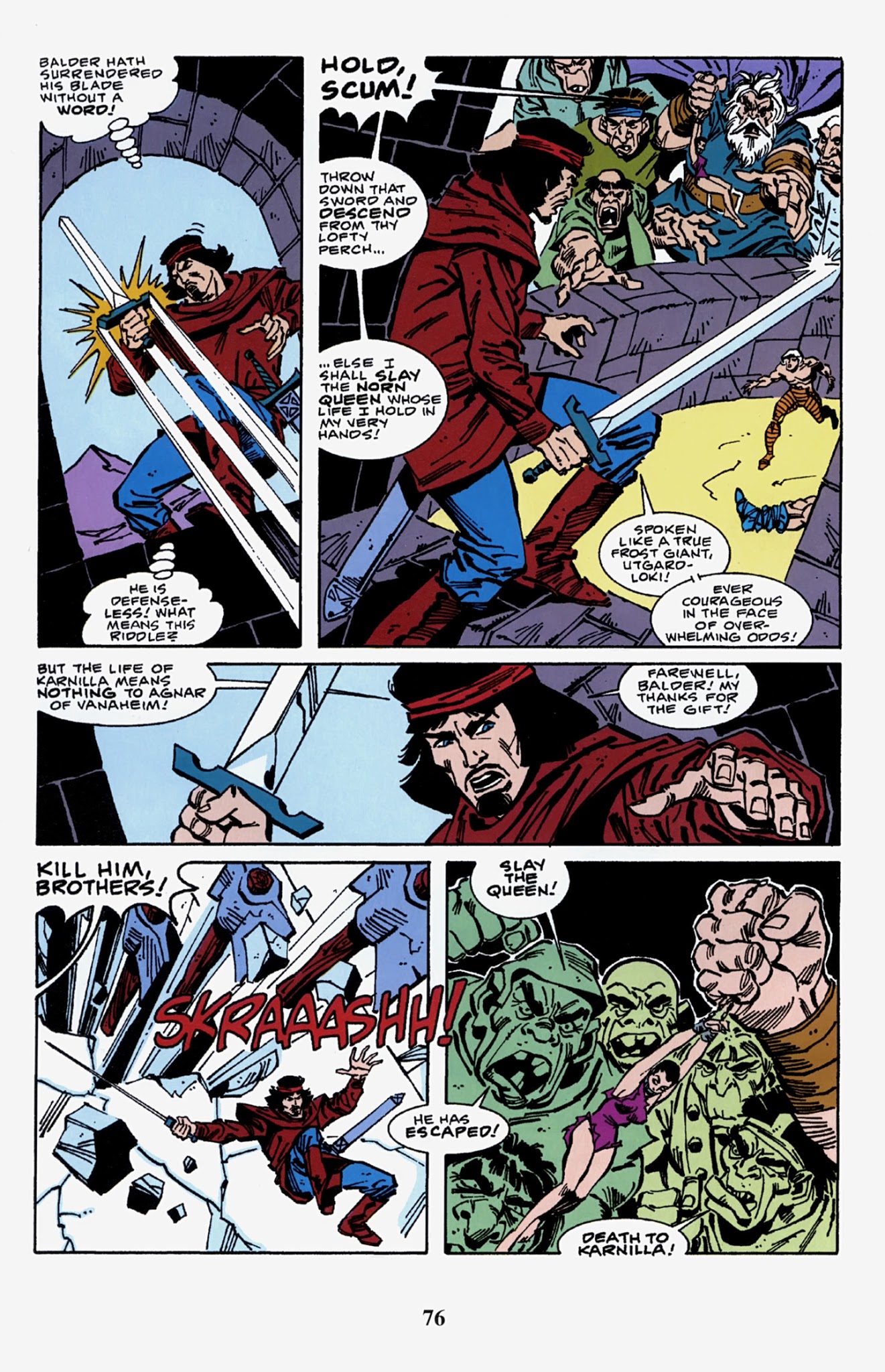 Read online Thor Visionaries: Walter Simonson comic -  Issue # TPB 4 - 78