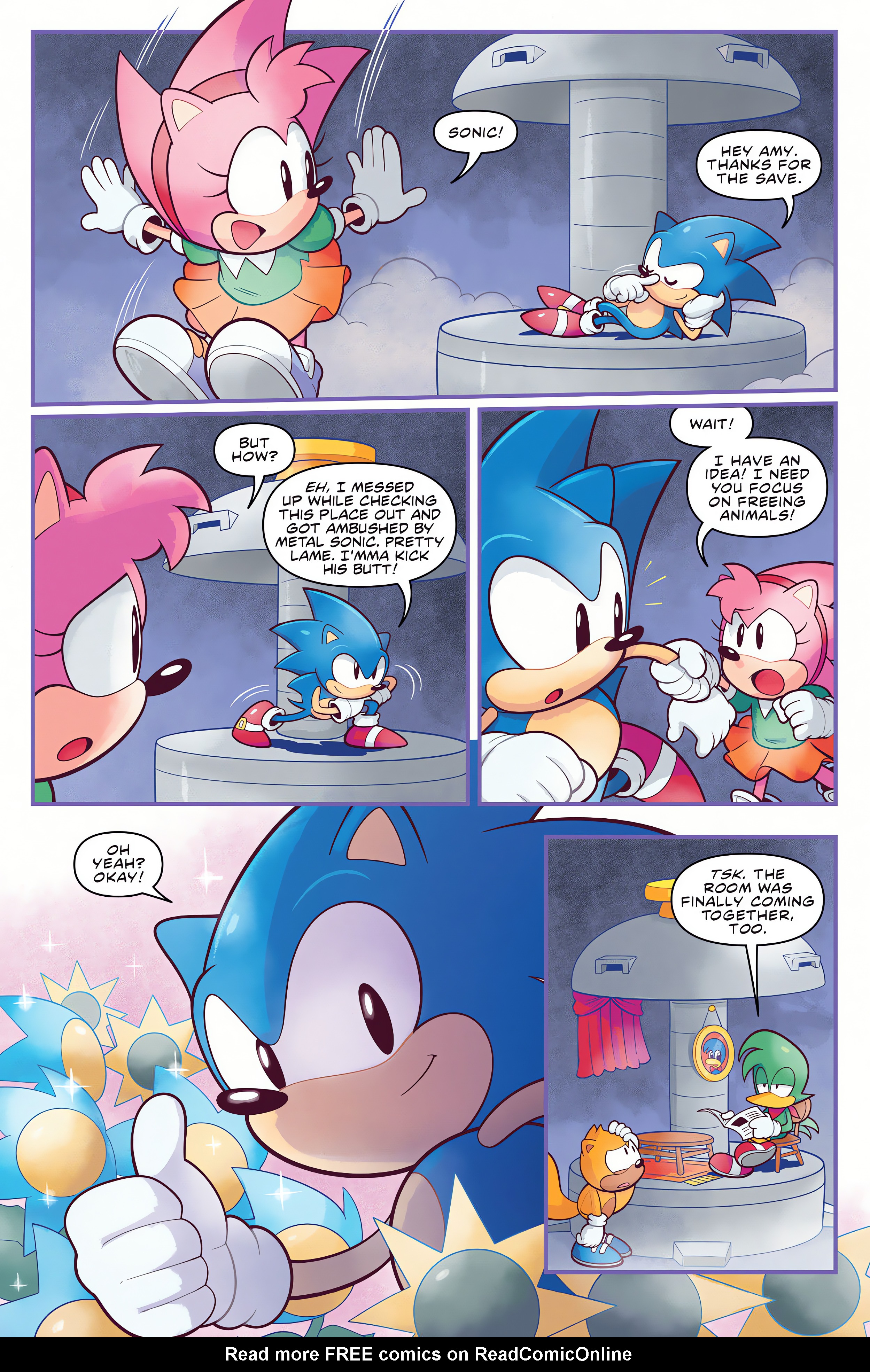 Read online Sonic the Hedgehog: Amy's 30th Anniversary Special comic -  Issue # Full - 27