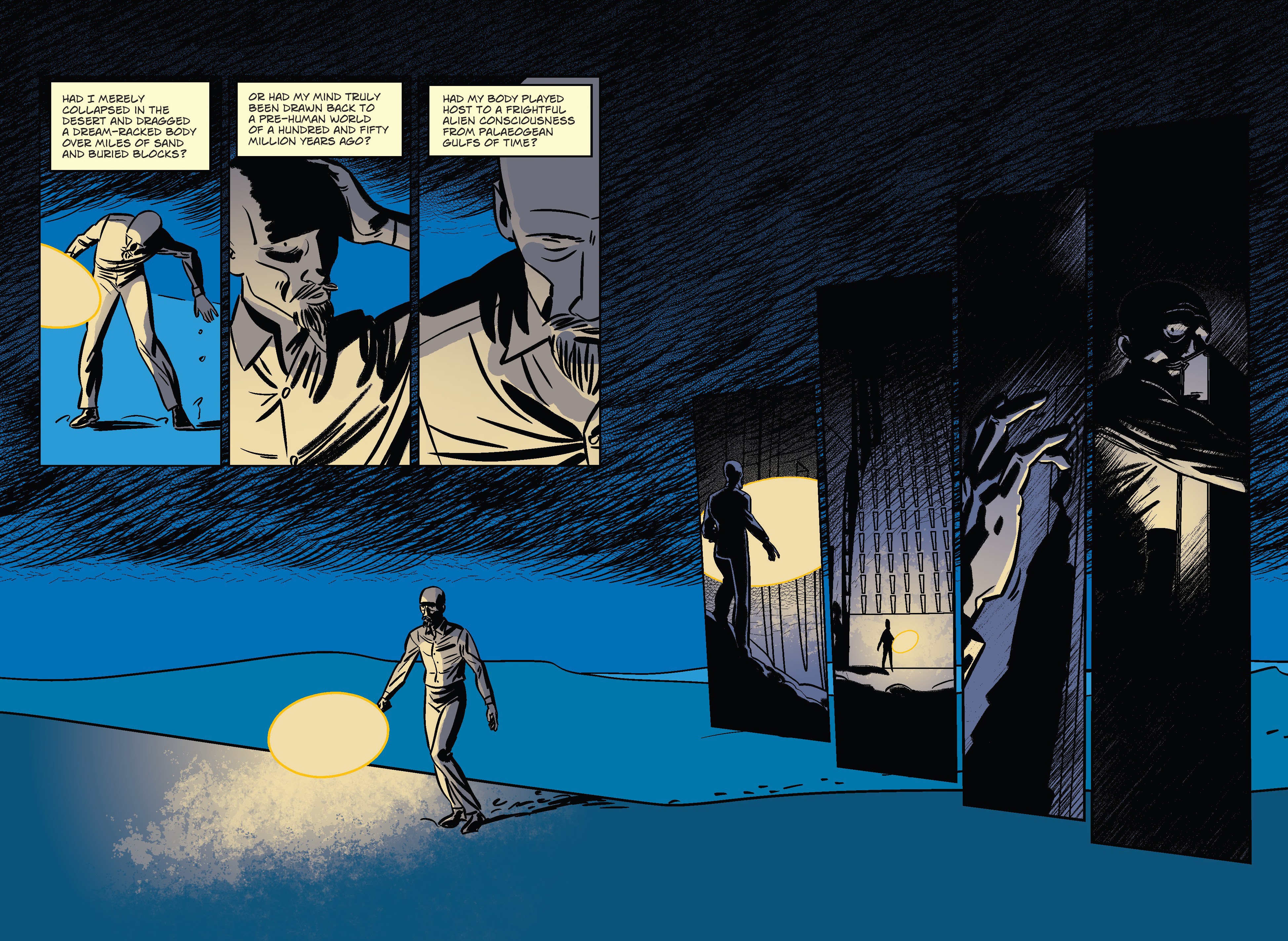 Read online H.P. Lovecraft The Shadow Out of Time comic -  Issue # TPB - 94