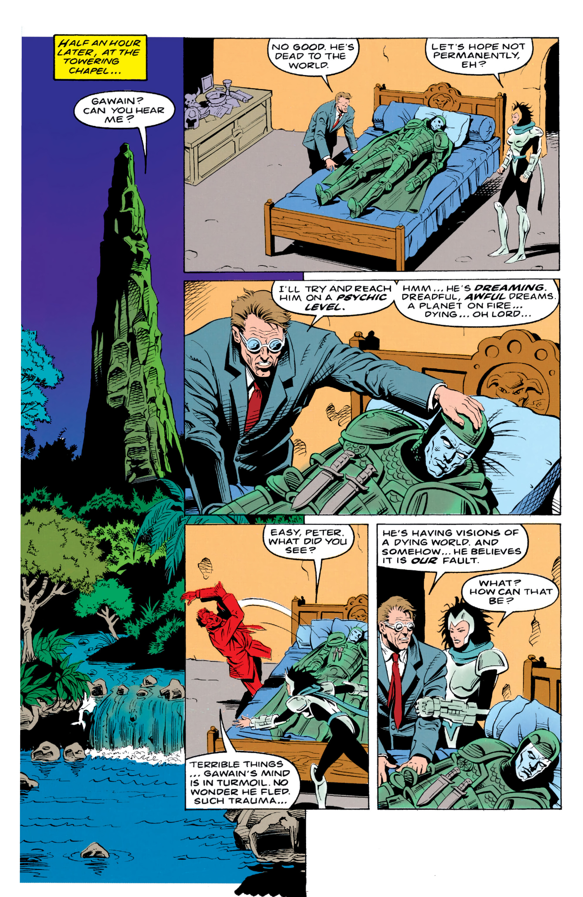 Read online Knights of Pendragon Omnibus comic -  Issue # TPB (Part 9) - 4