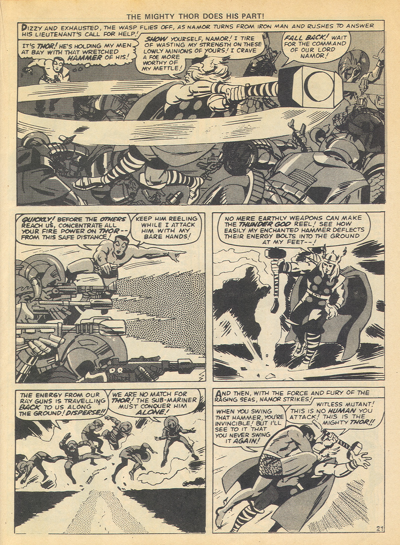 Read online The Avengers (1973) comic -  Issue #1 - 21