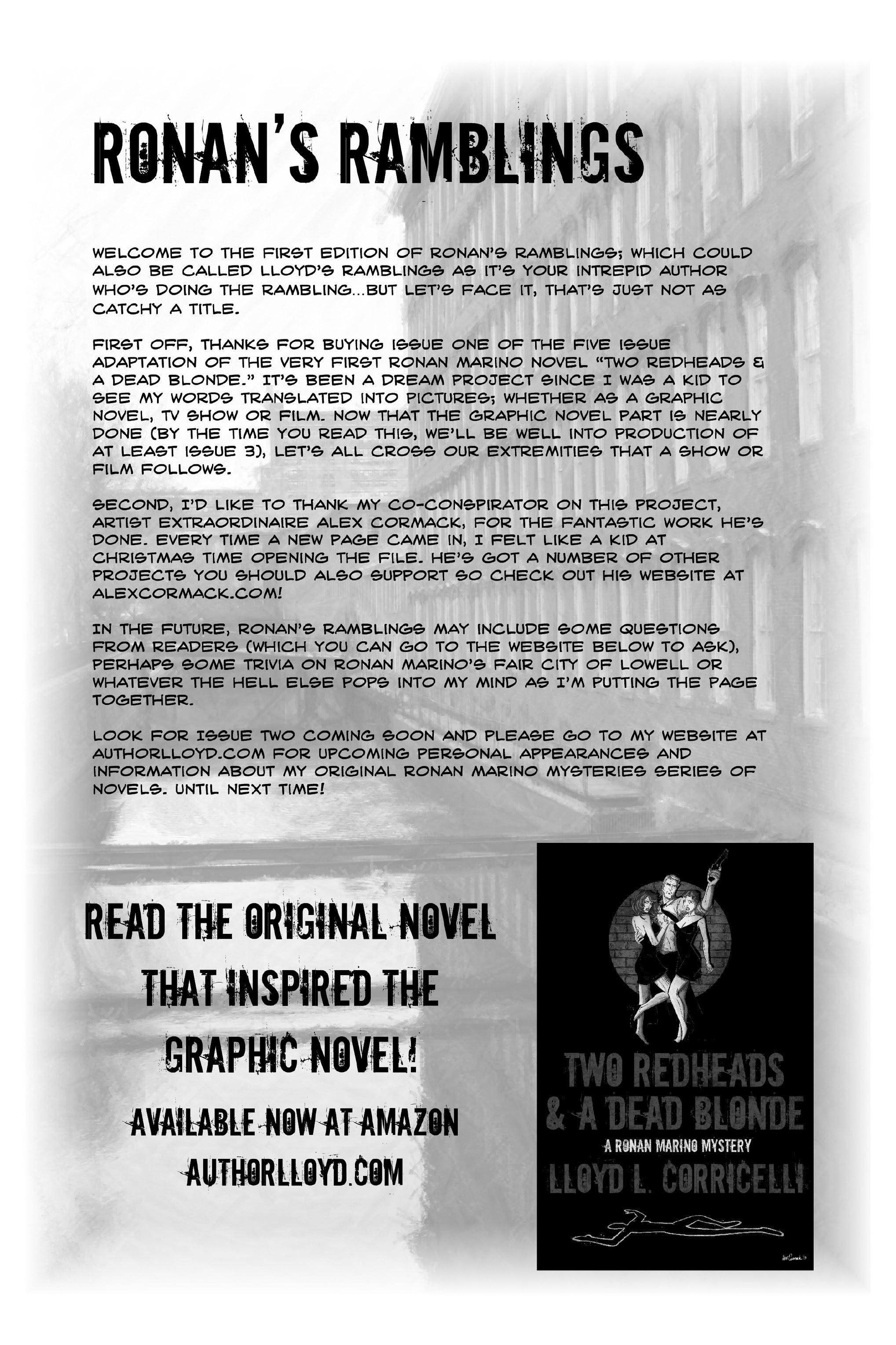 Read online Two Redheads & A Dead Blonde comic -  Issue #1 - 27