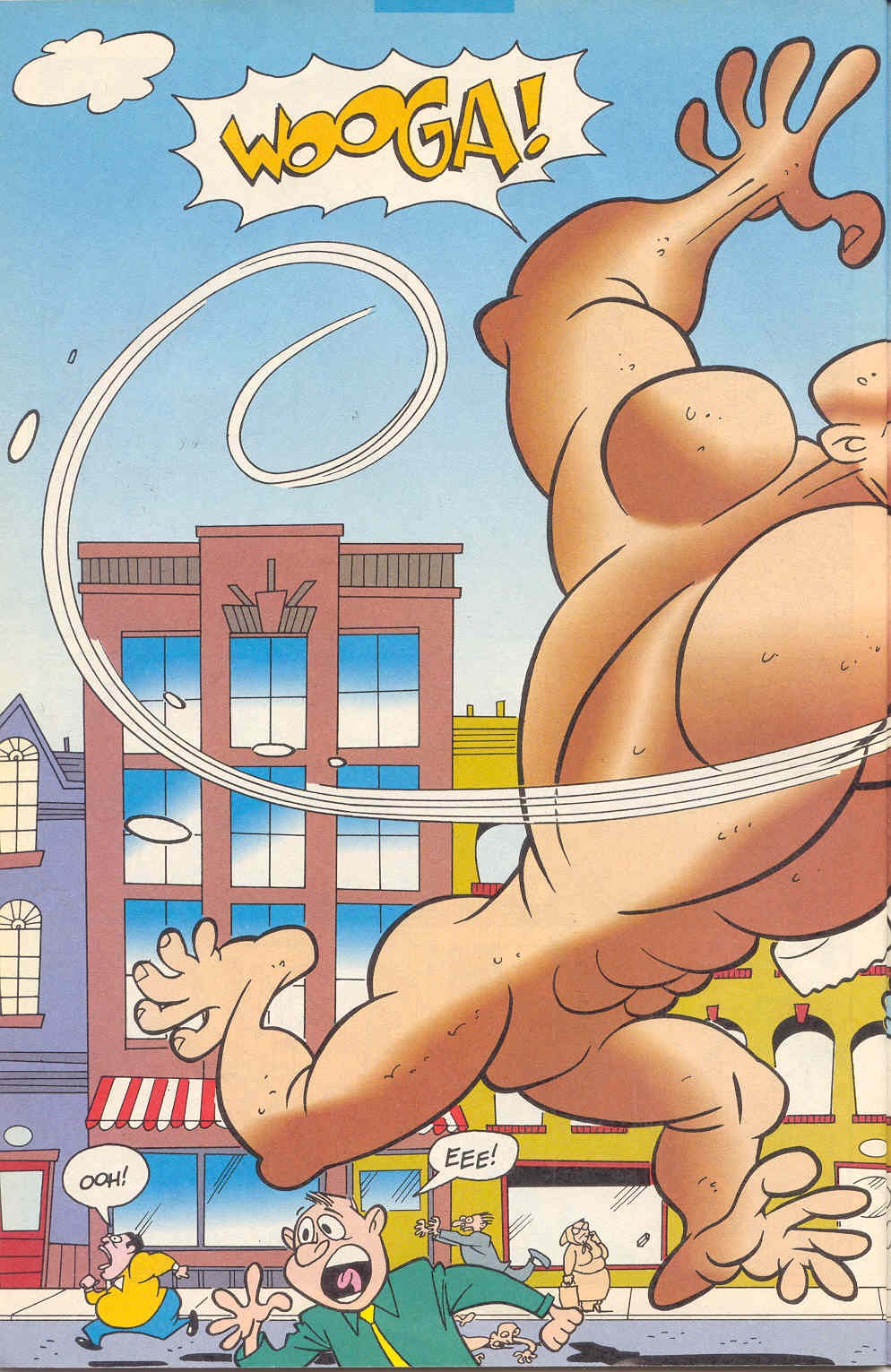 Read online Ren & Stimpy Show Special Powdered Toastman comic -  Issue # Full - 40