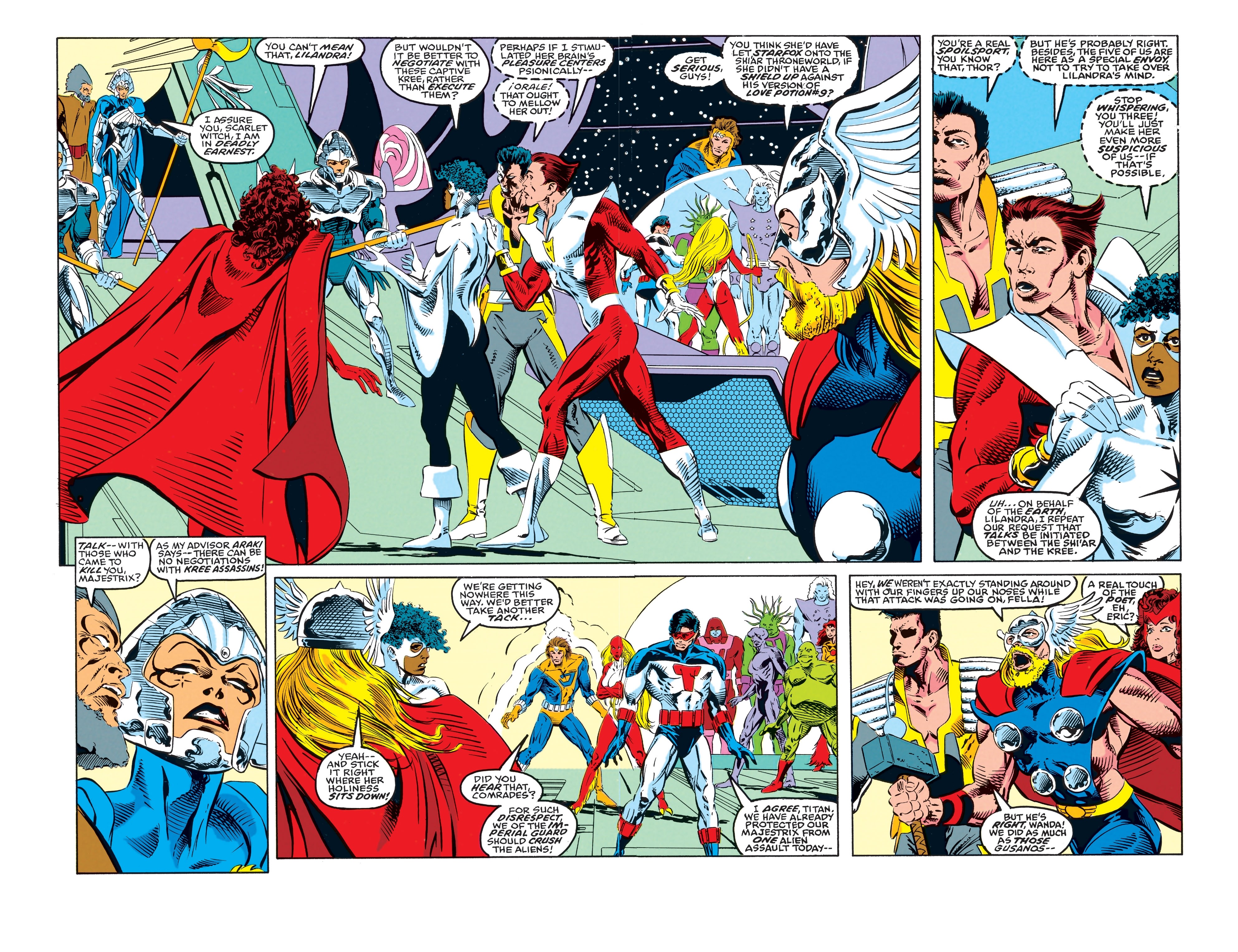 Read online Avengers Epic Collection: Operation Galactic Storm comic -  Issue # TPB (Part 4) - 37