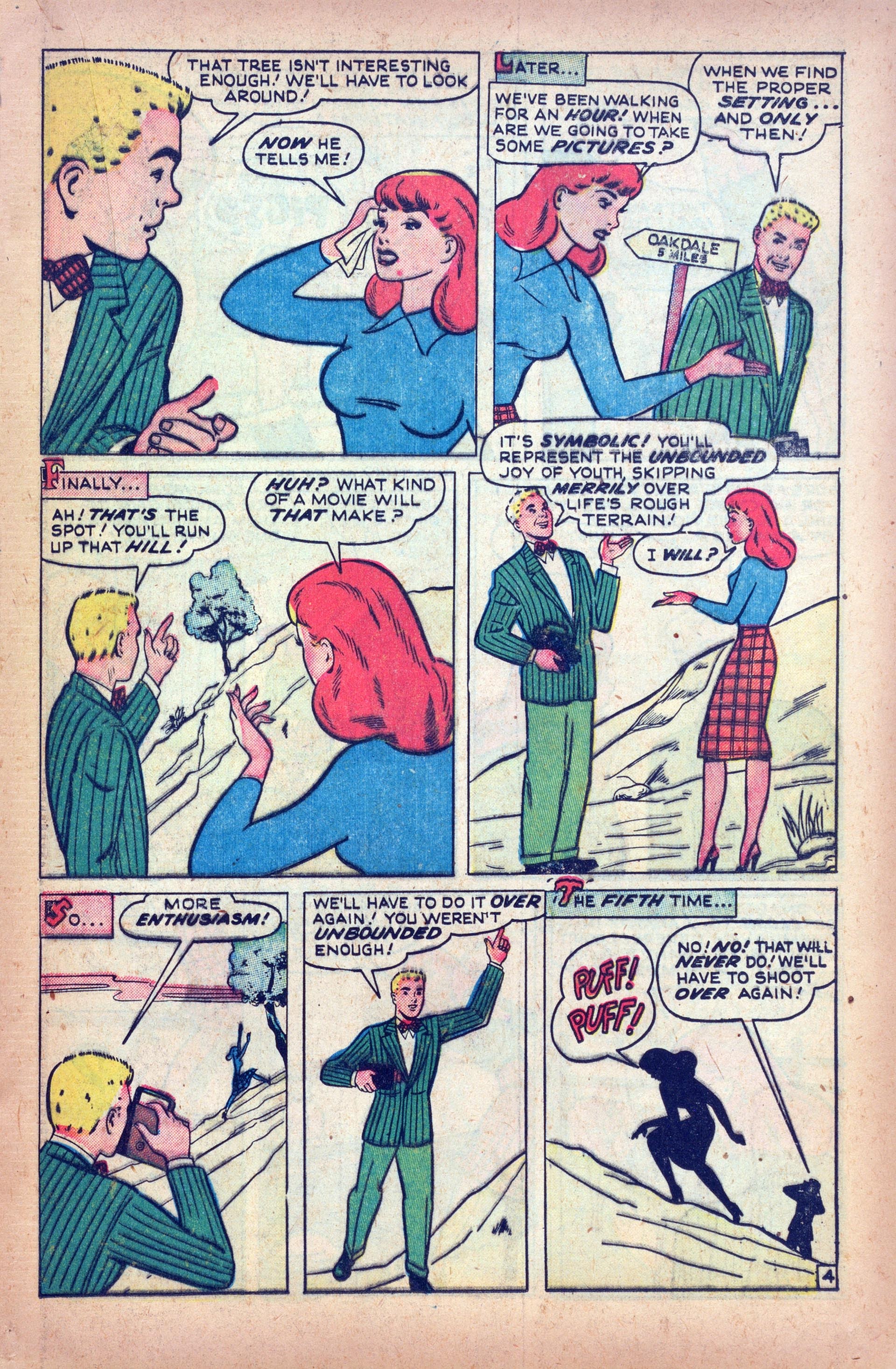 Read online Junior Miss (1947) comic -  Issue #34 - 21
