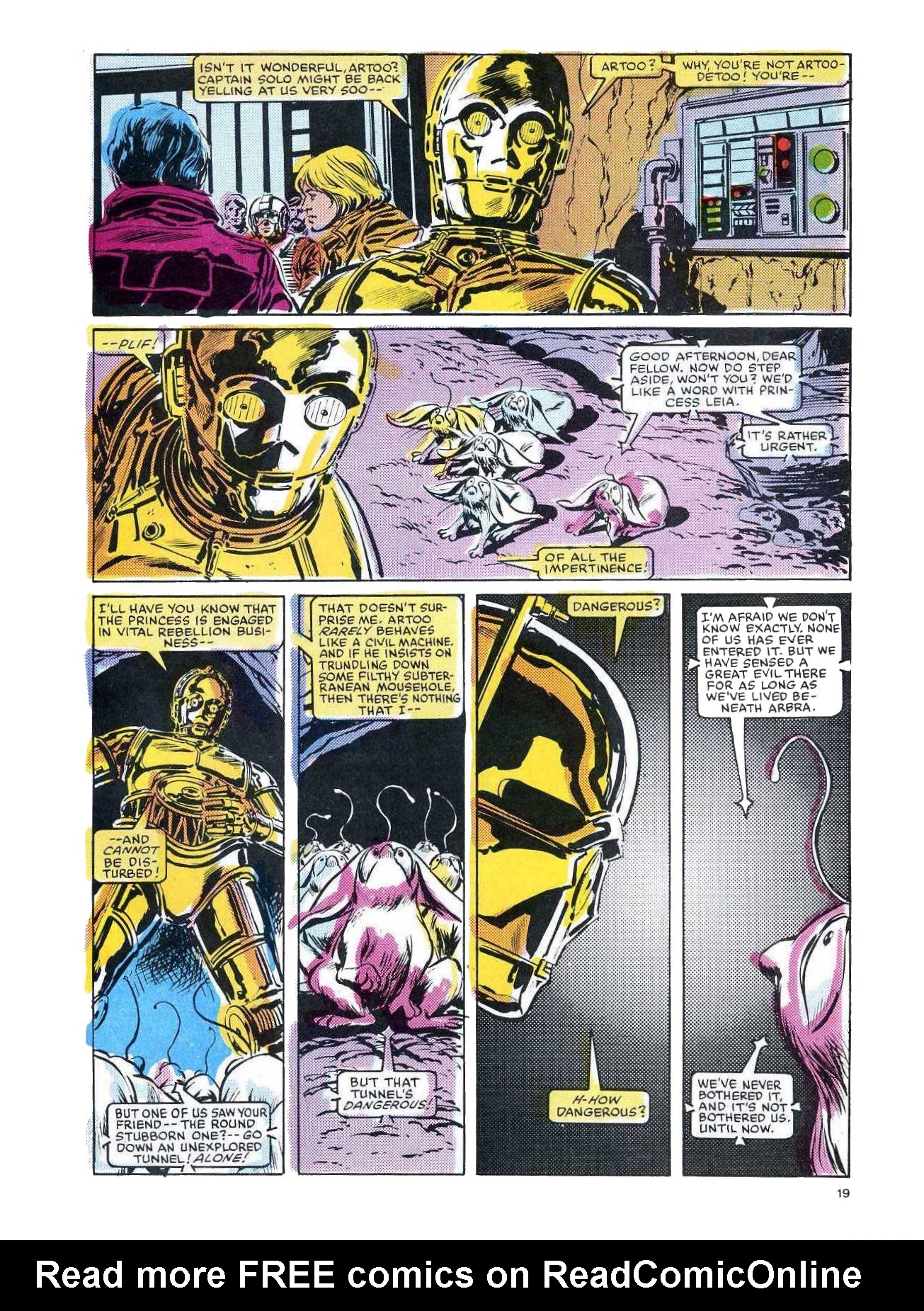 Read online Return of the Jedi comic -  Issue #136 - 19