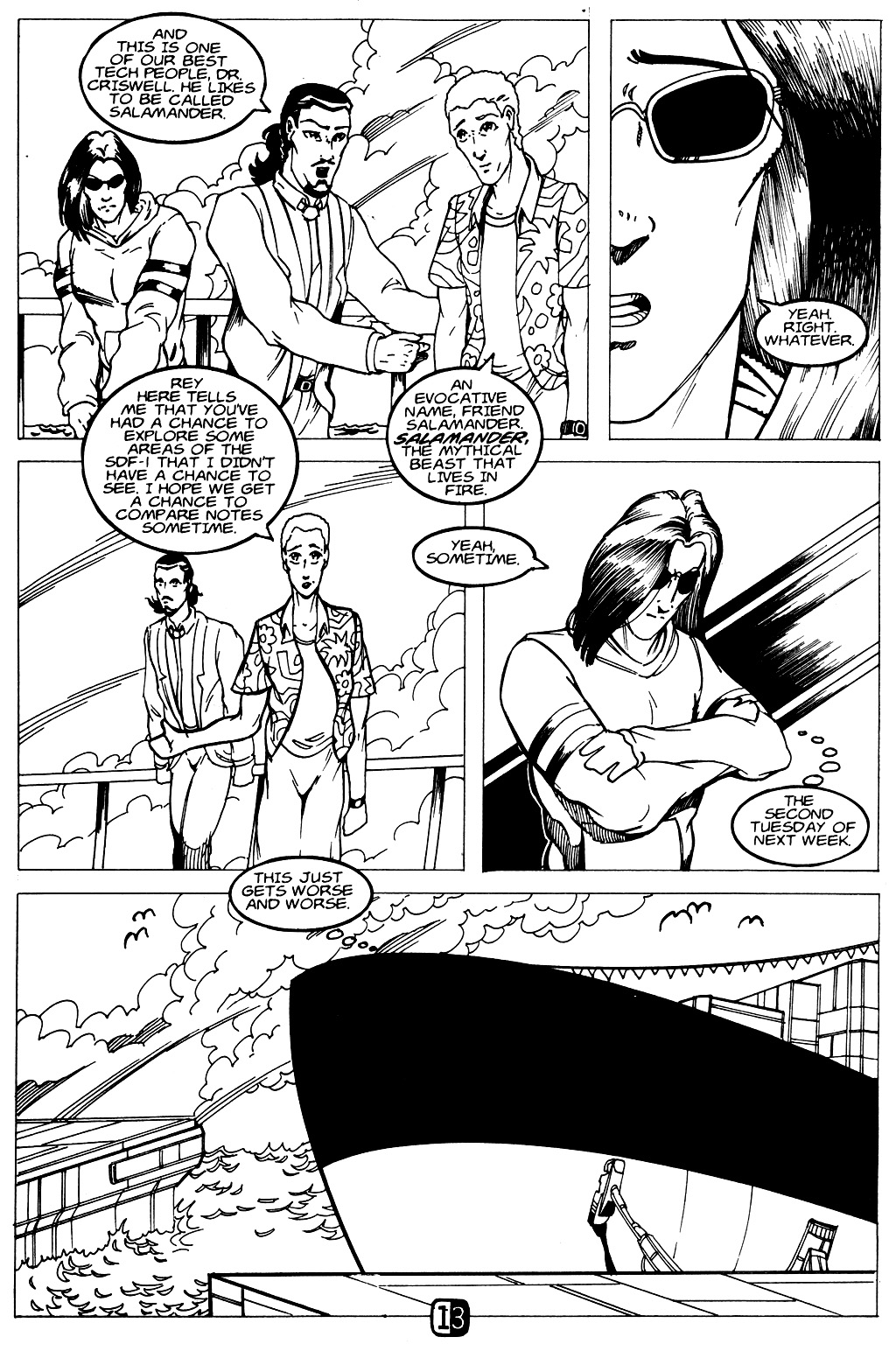 Read online Robotech: Return to Macross comic -  Issue #33 - 14