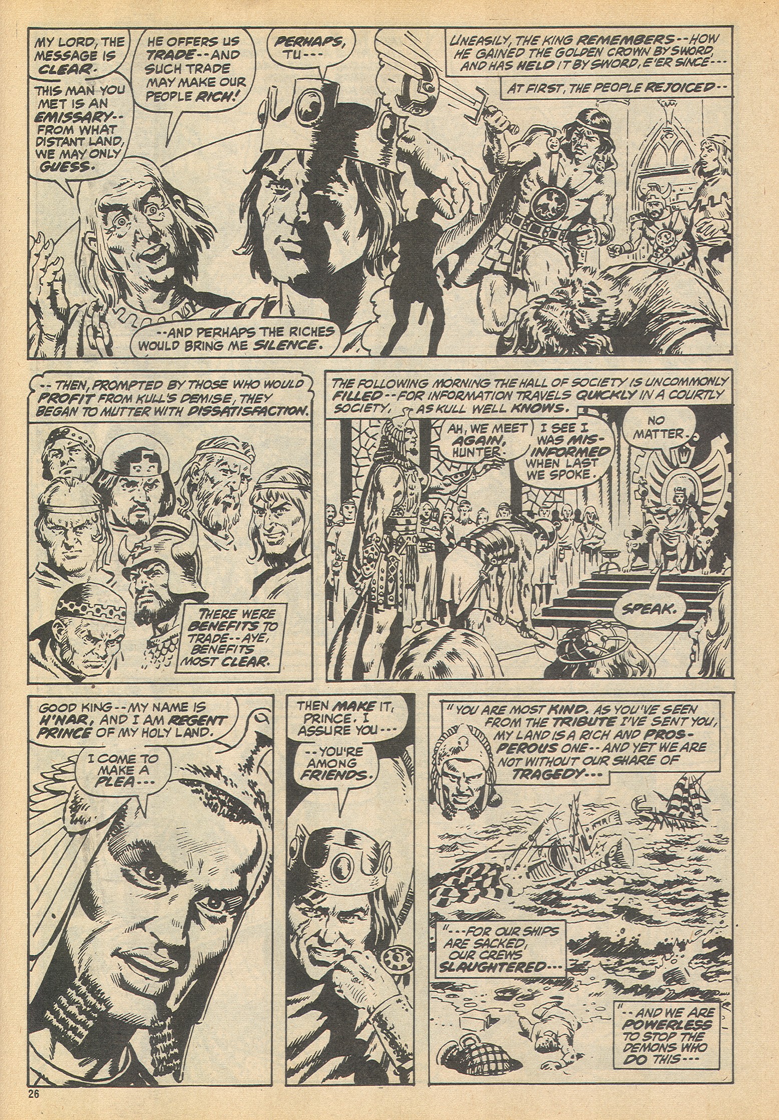 Read online The Savage Sword of Conan (1975) comic -  Issue #17 - 26