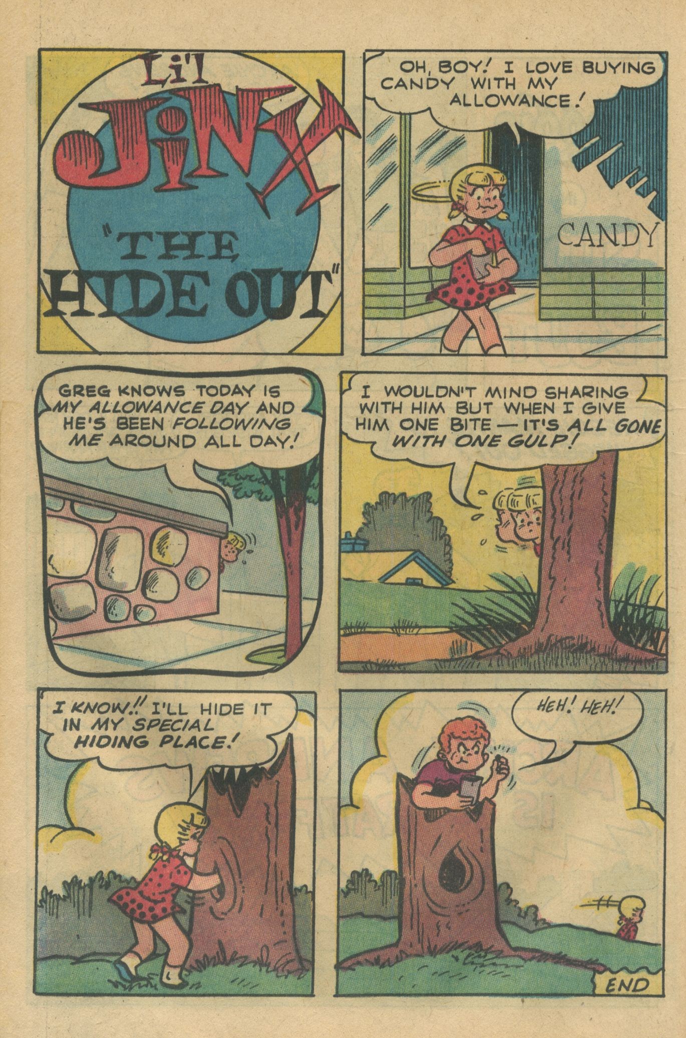 Read online Reggie's Wise Guy Jokes comic -  Issue #10 - 54