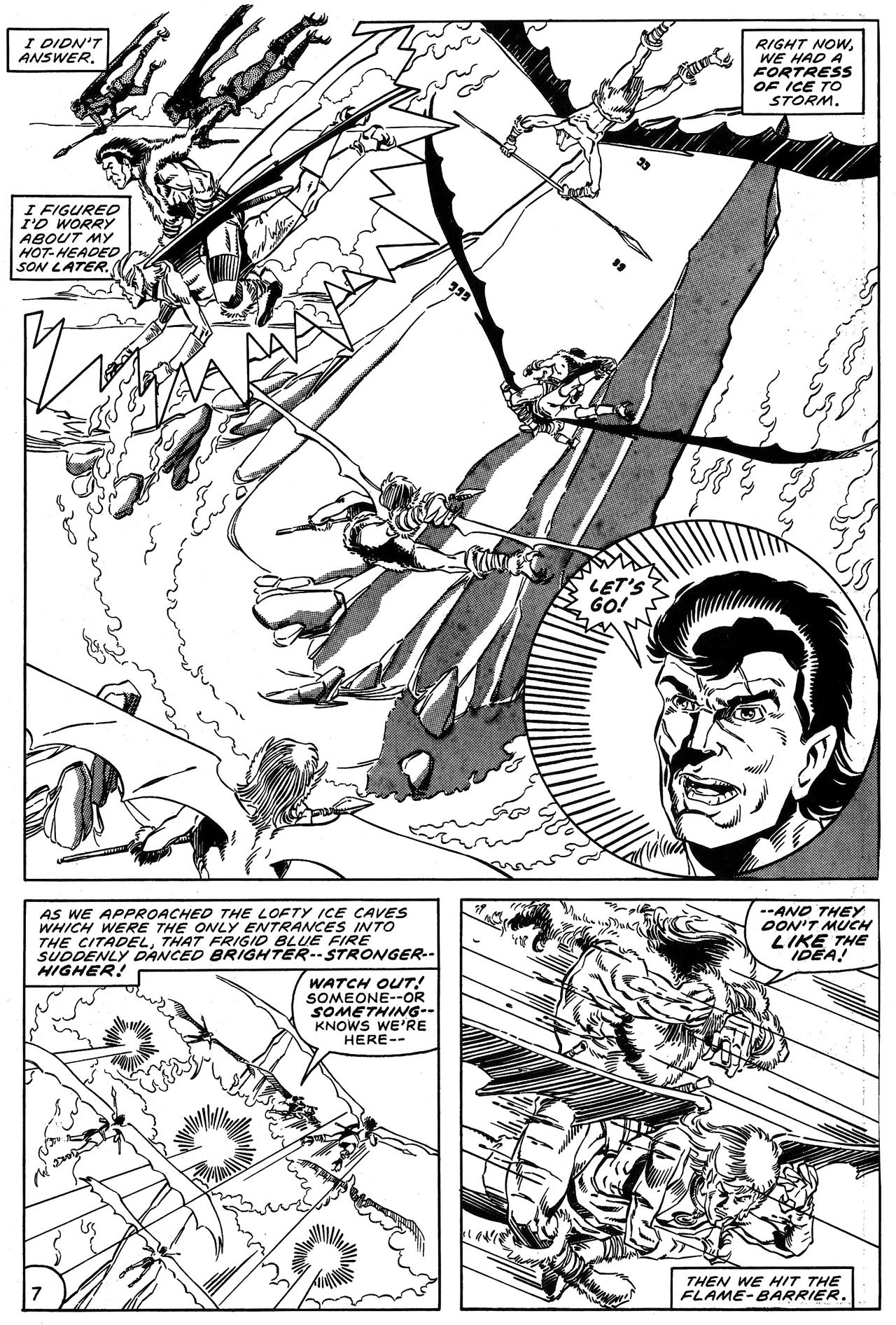 Read online Ironhand of Almuric comic -  Issue #4 - 8
