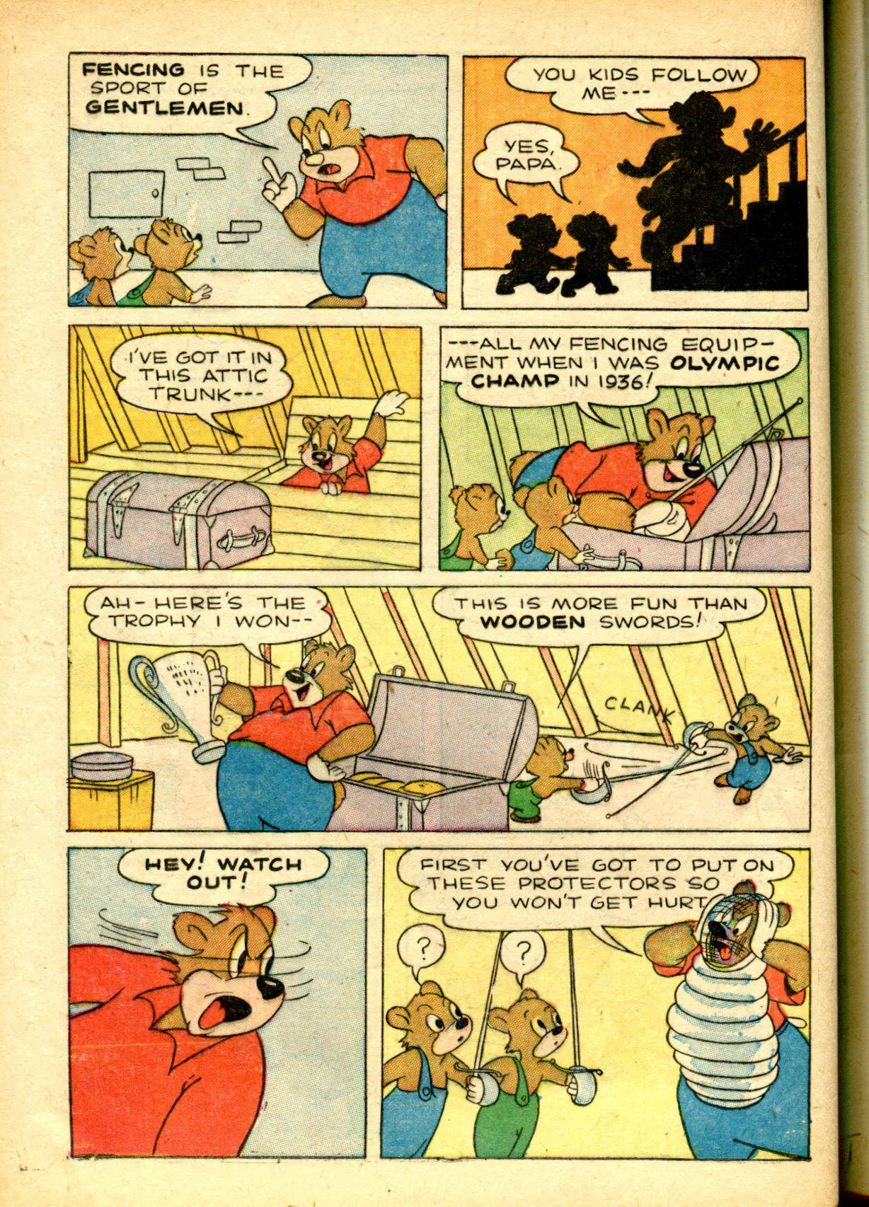 Read online Paul Terry's Mighty Mouse Comics comic -  Issue #39 - 84