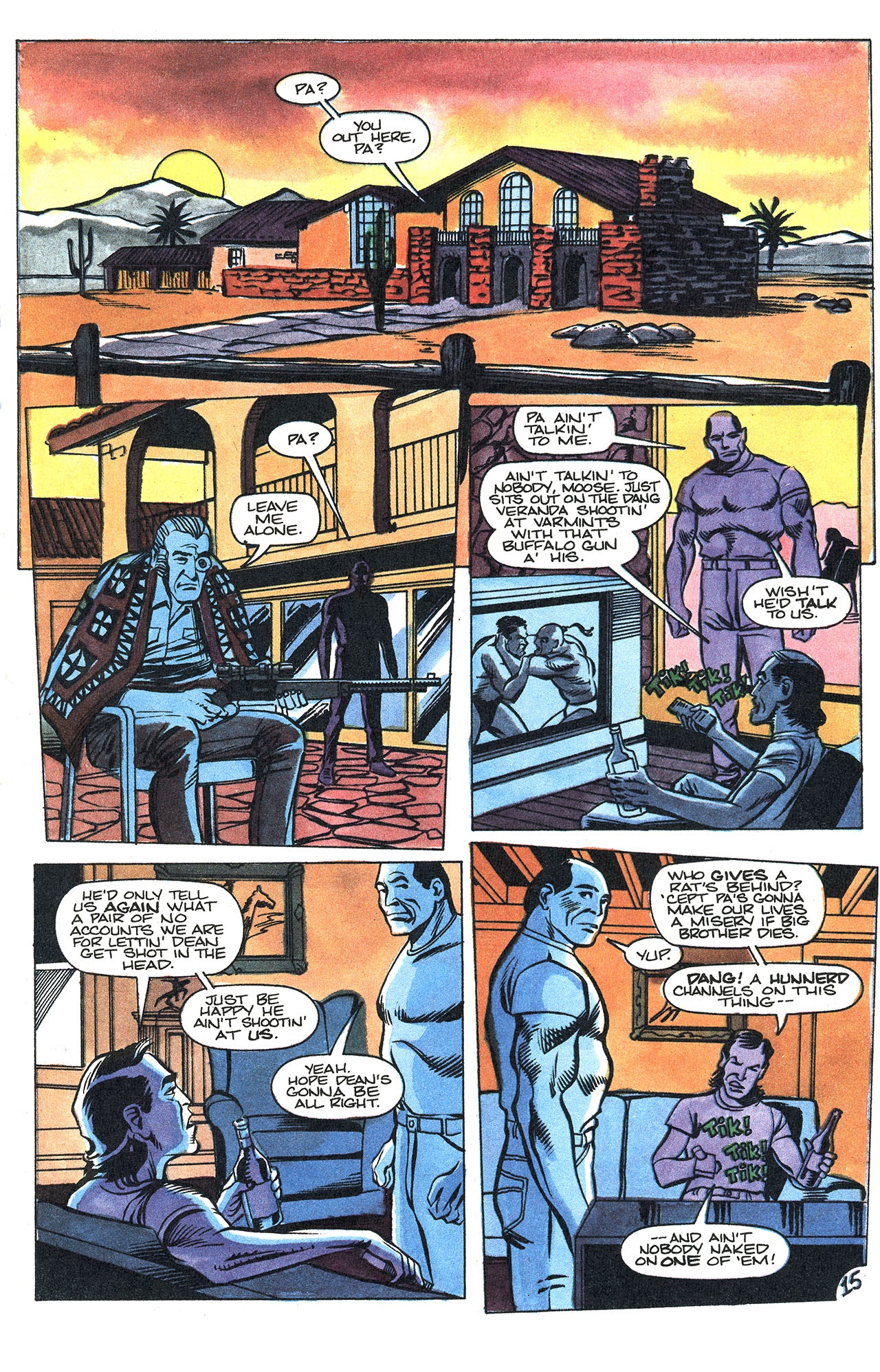 Read online Supercops comic -  Issue #4 - 19