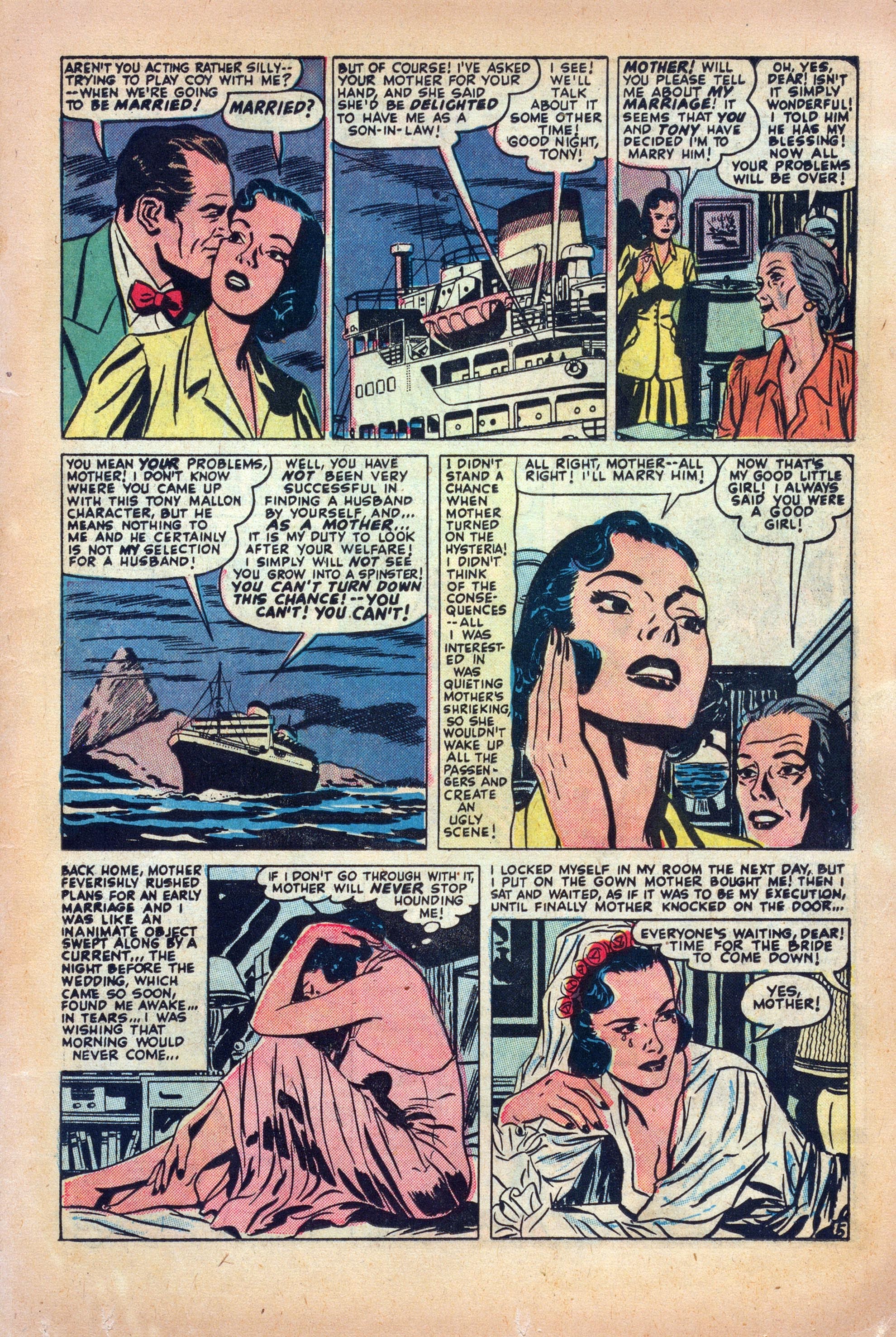 Read online Love Romances comic -  Issue #23 - 15