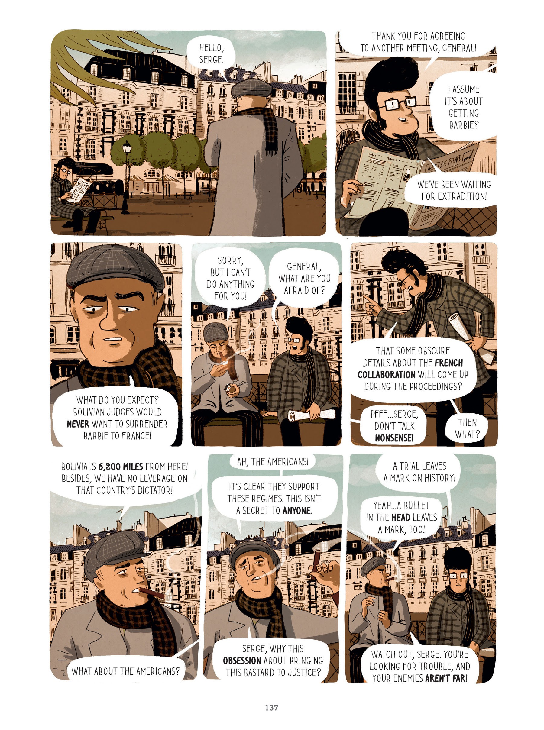 Read online For Justice: The Serge & Beate Klarsfeld Story comic -  Issue # TPB (Part 2) - 37