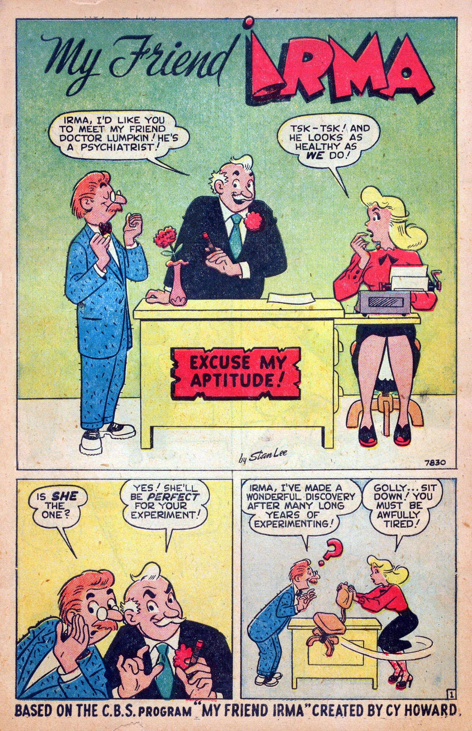 Read online My Friend Irma comic -  Issue #7 - 3