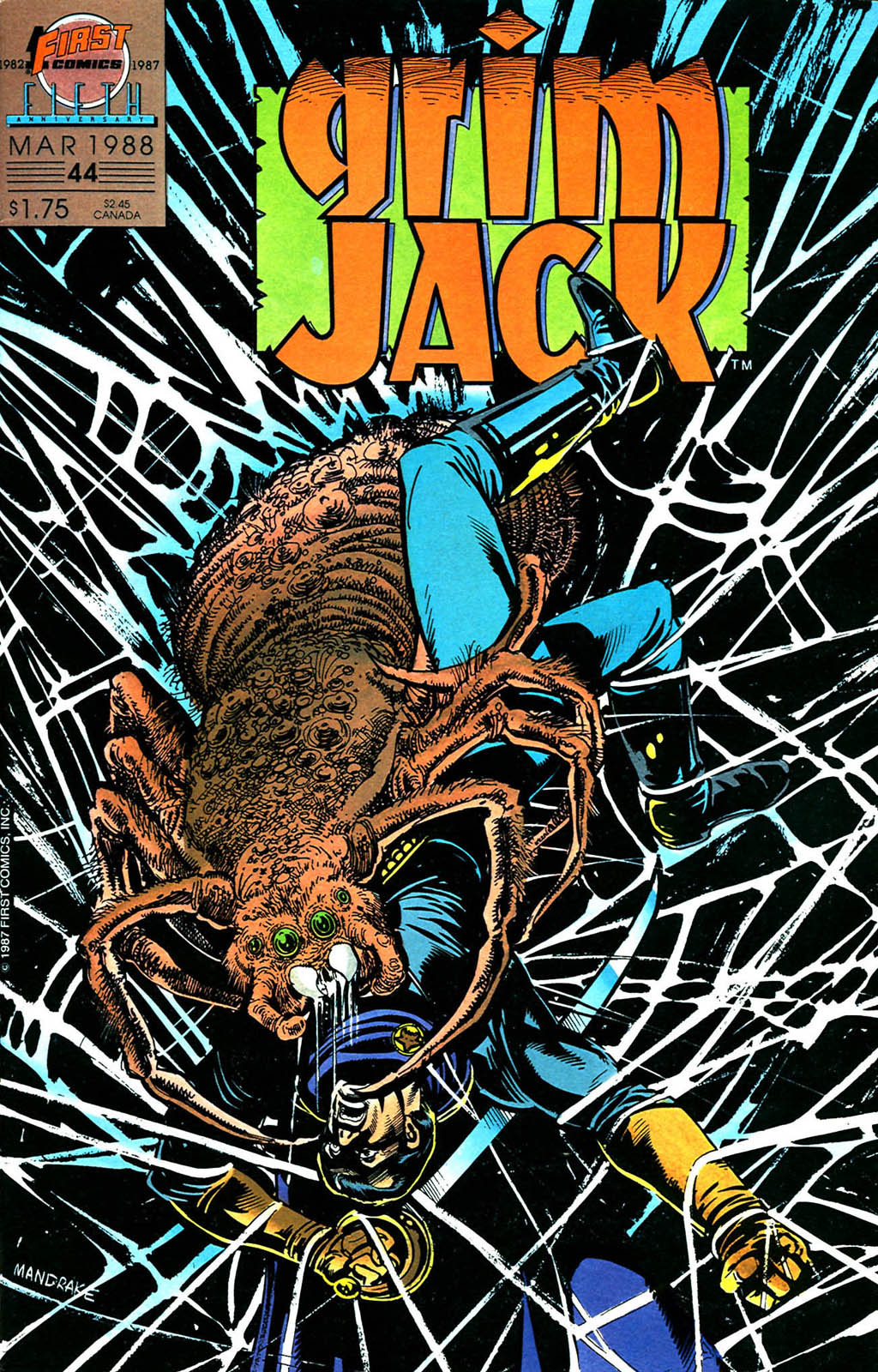 Read online Grimjack comic -  Issue #44 - 1