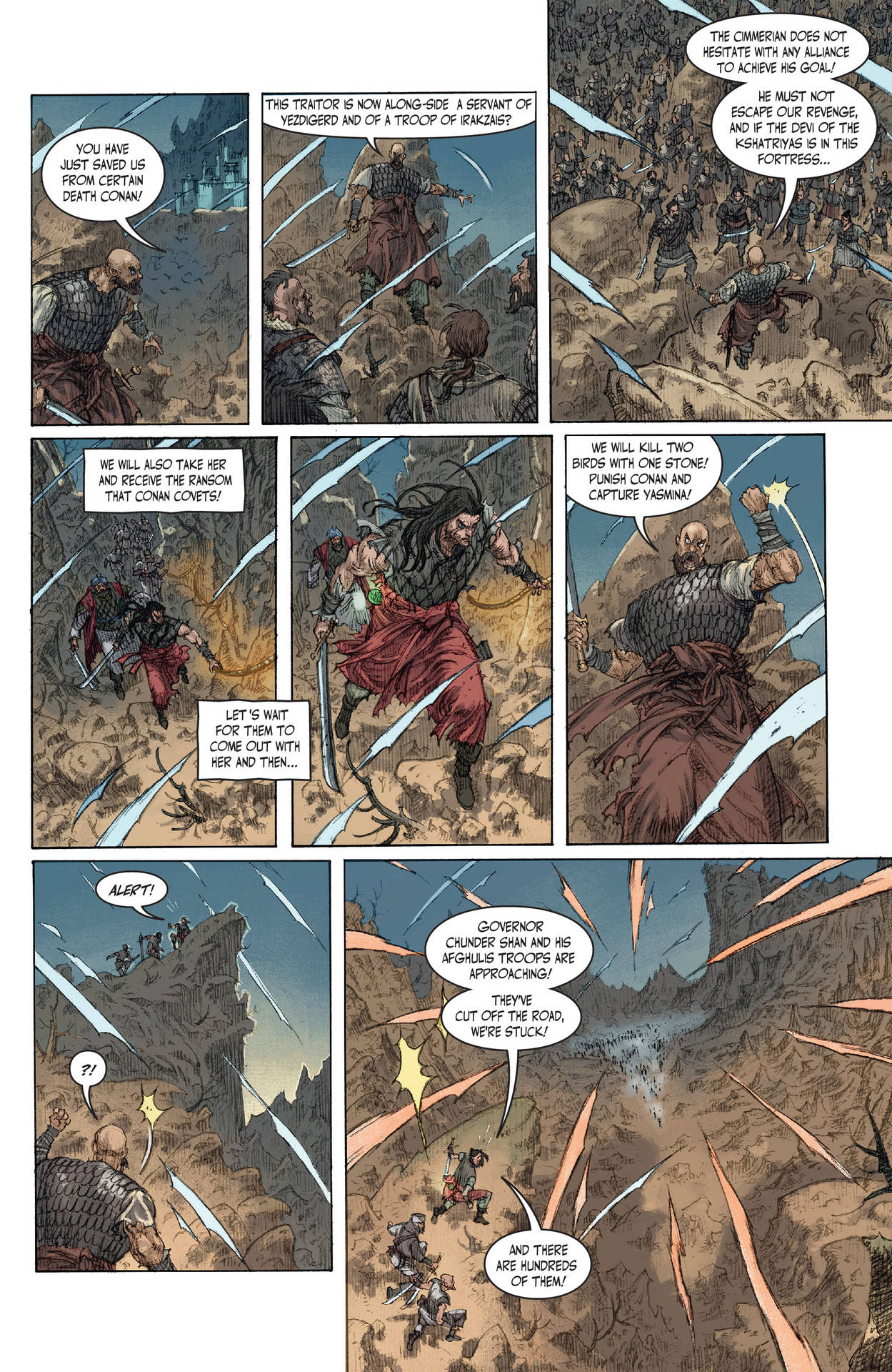 Read online The Cimmerian comic -  Issue # TPB 2 (Part 1) - 55