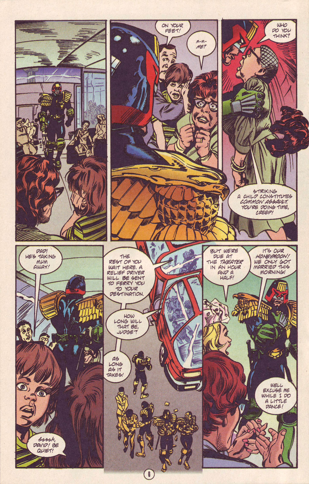 Read online Judge Dredd: Legends of the Law comic -  Issue #1 - 6
