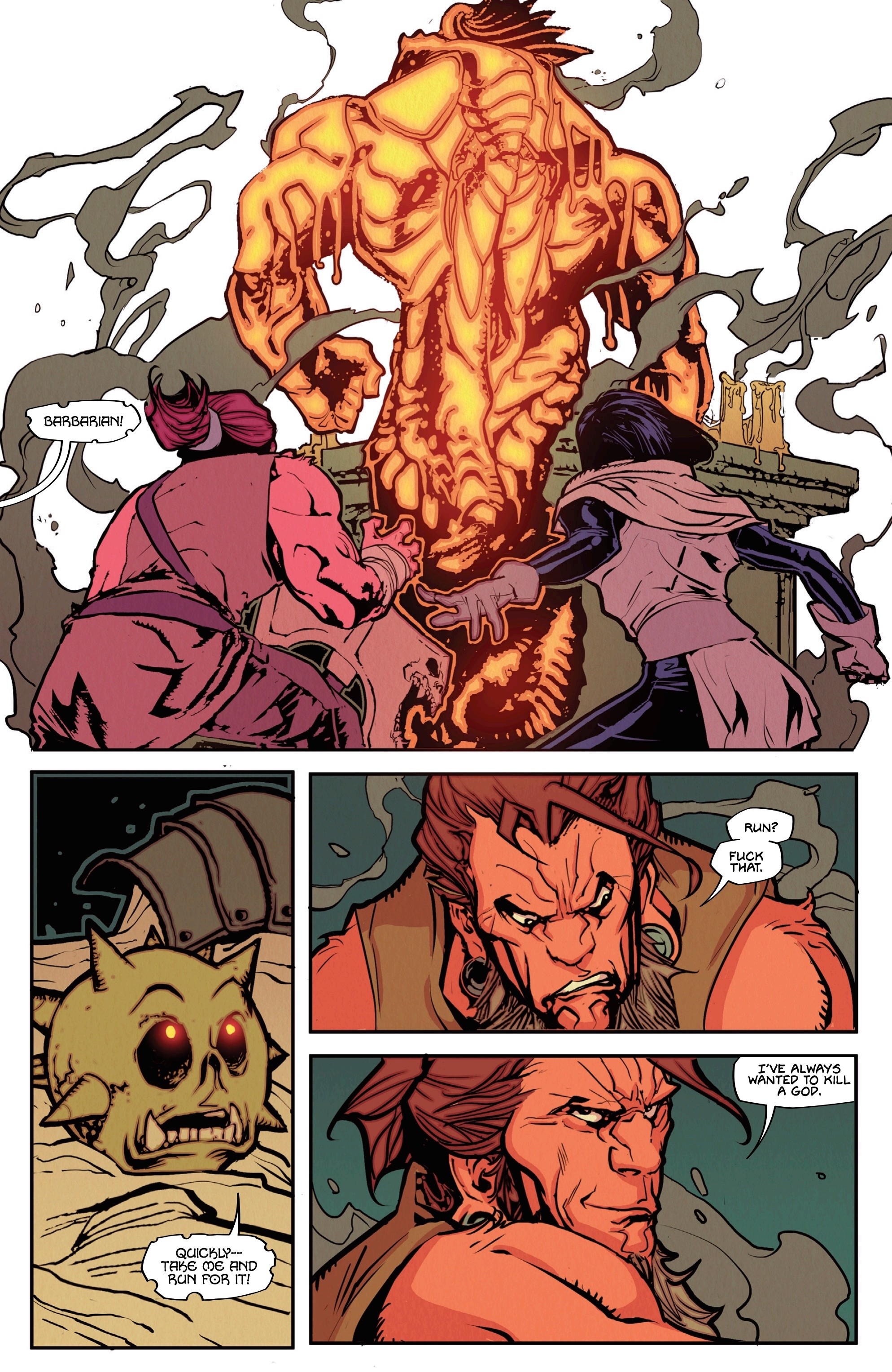 Read online Barbaric: Wrong Kind of Righteous comic -  Issue # Full - 36