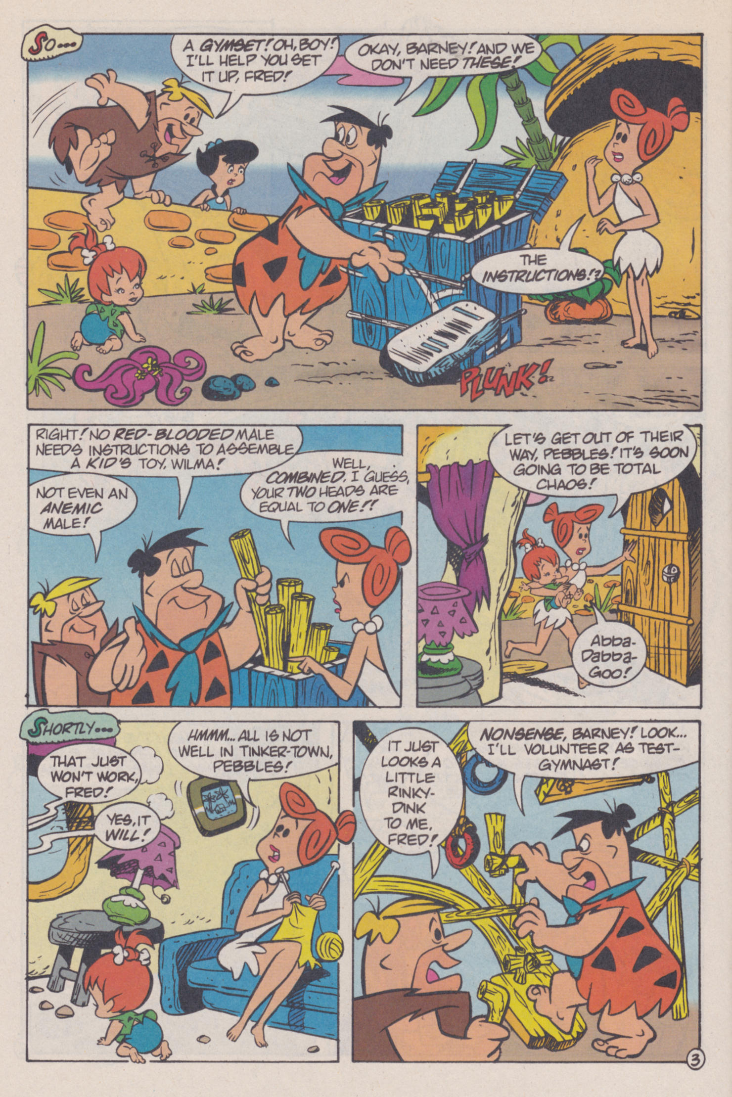 Read online The Flintstones (1992) comic -  Issue #15 - 21