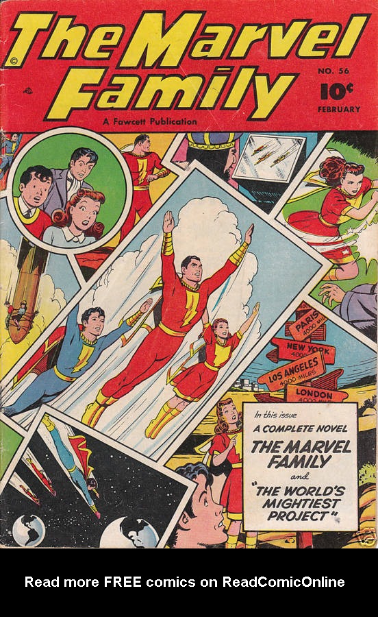 Read online The Marvel Family comic -  Issue #56 - 1