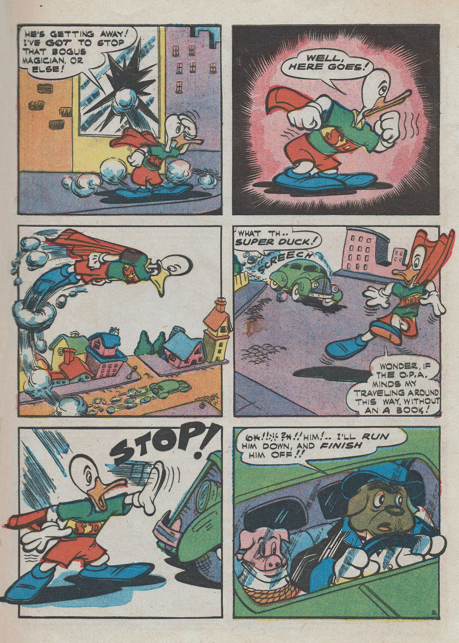 Read online Super Duck Comics comic -  Issue #1 - 11