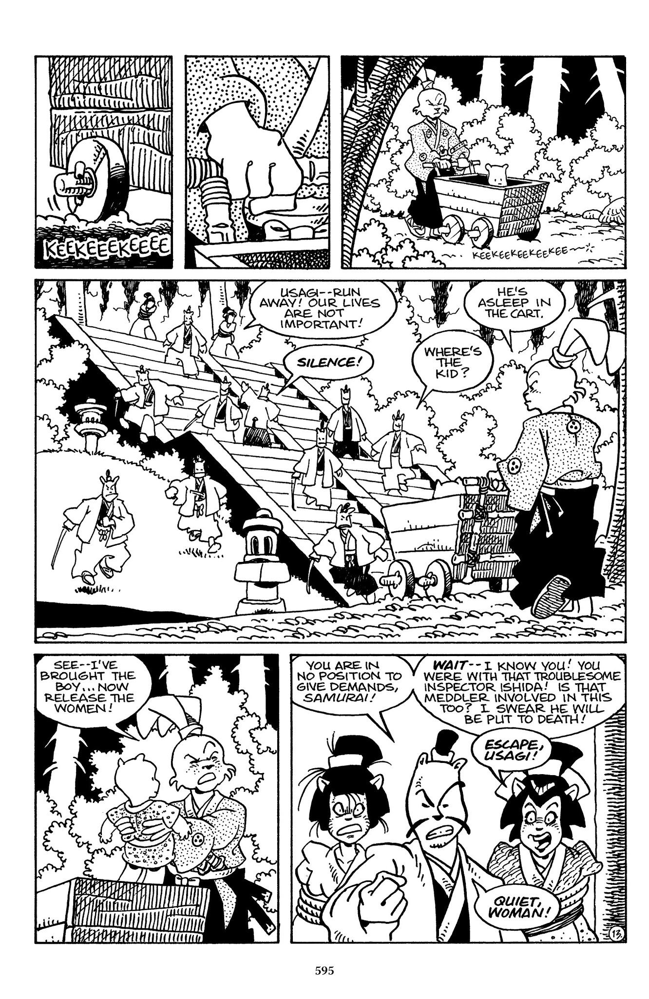 Read online The Usagi Yojimbo Saga comic -  Issue # TPB 2 - 587