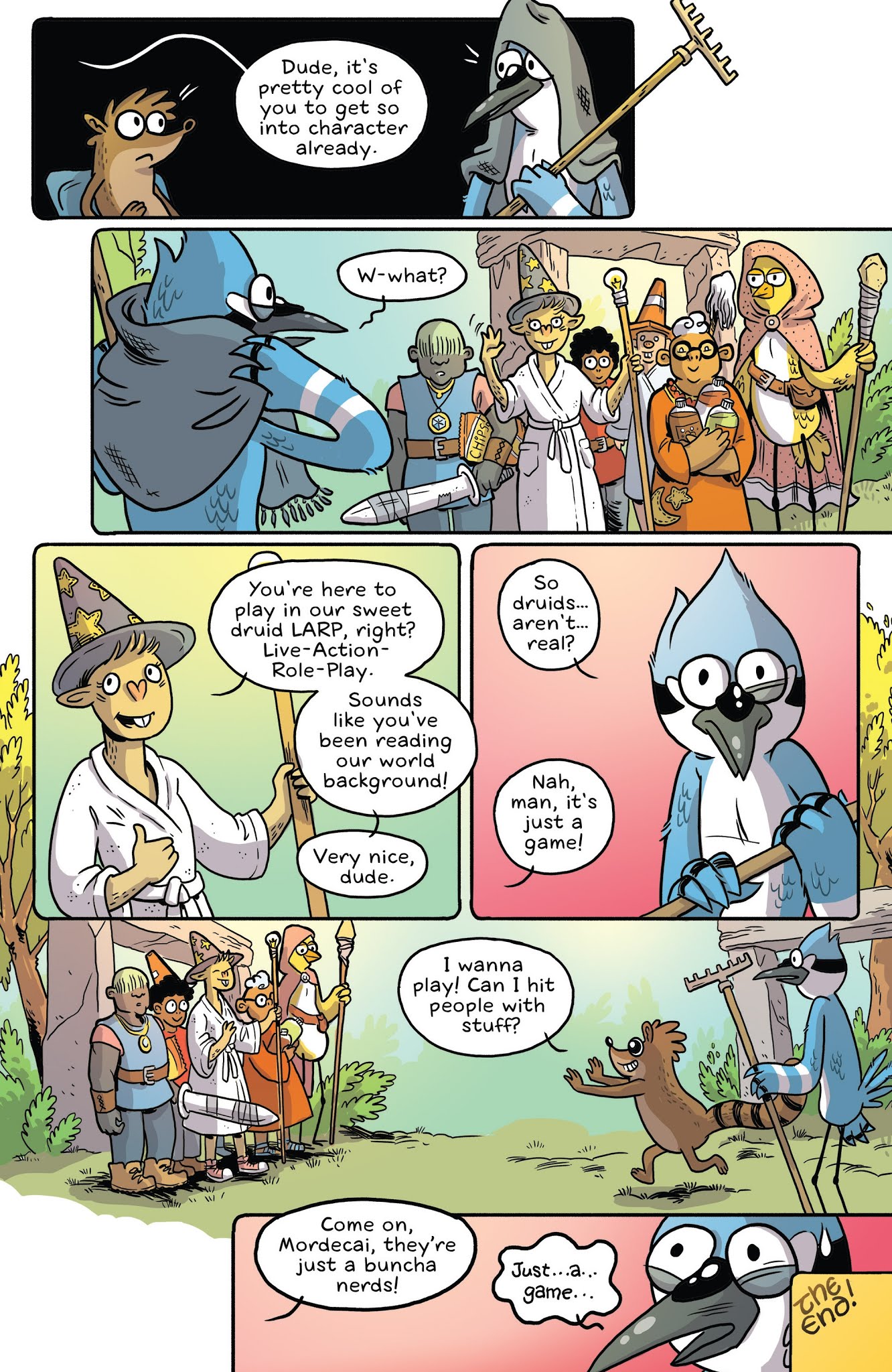 Read online Regular Show: Parks and Wreck comic -  Issue # TPB - 40