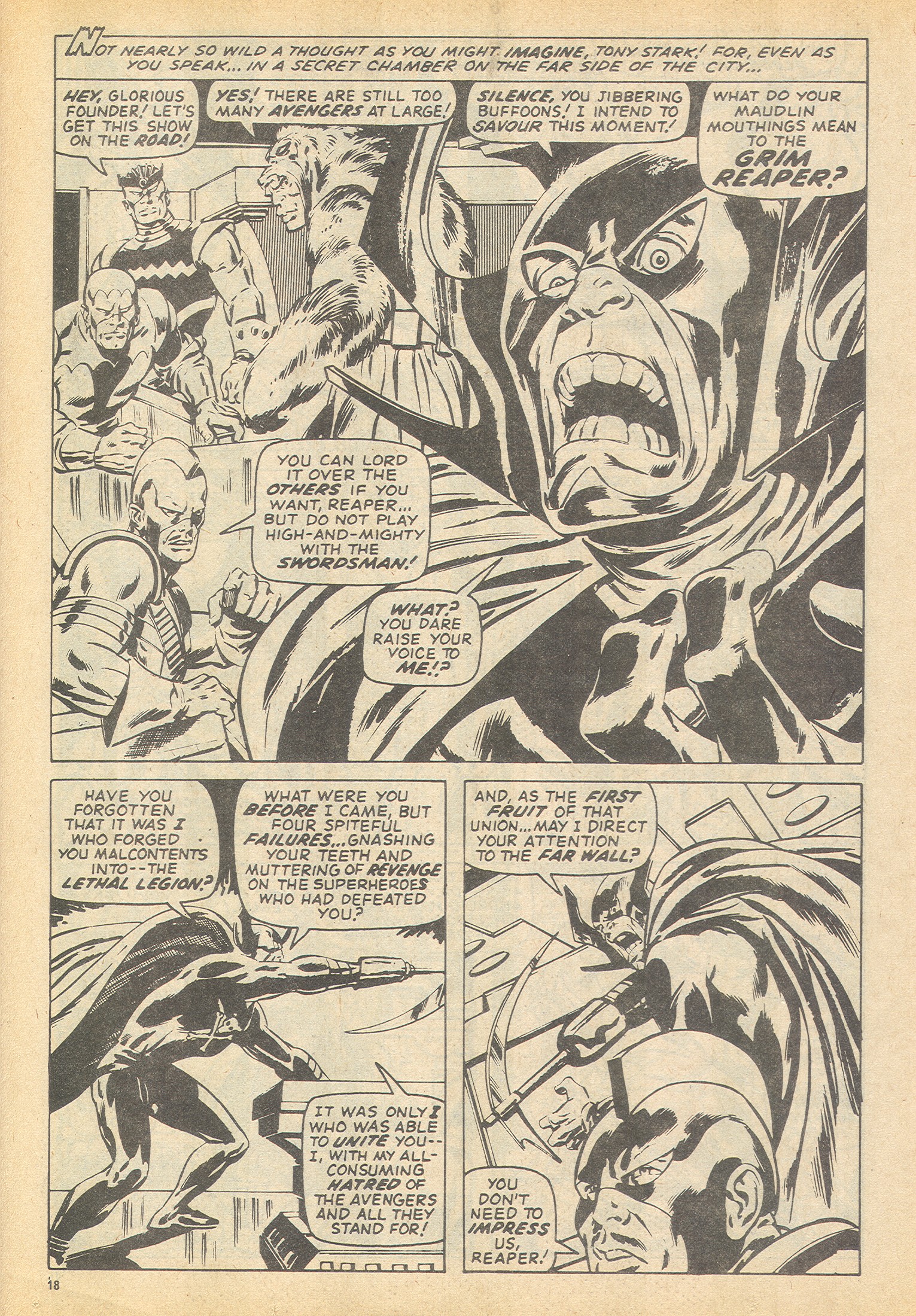 Read online The Avengers (1973) comic -  Issue #122 - 17