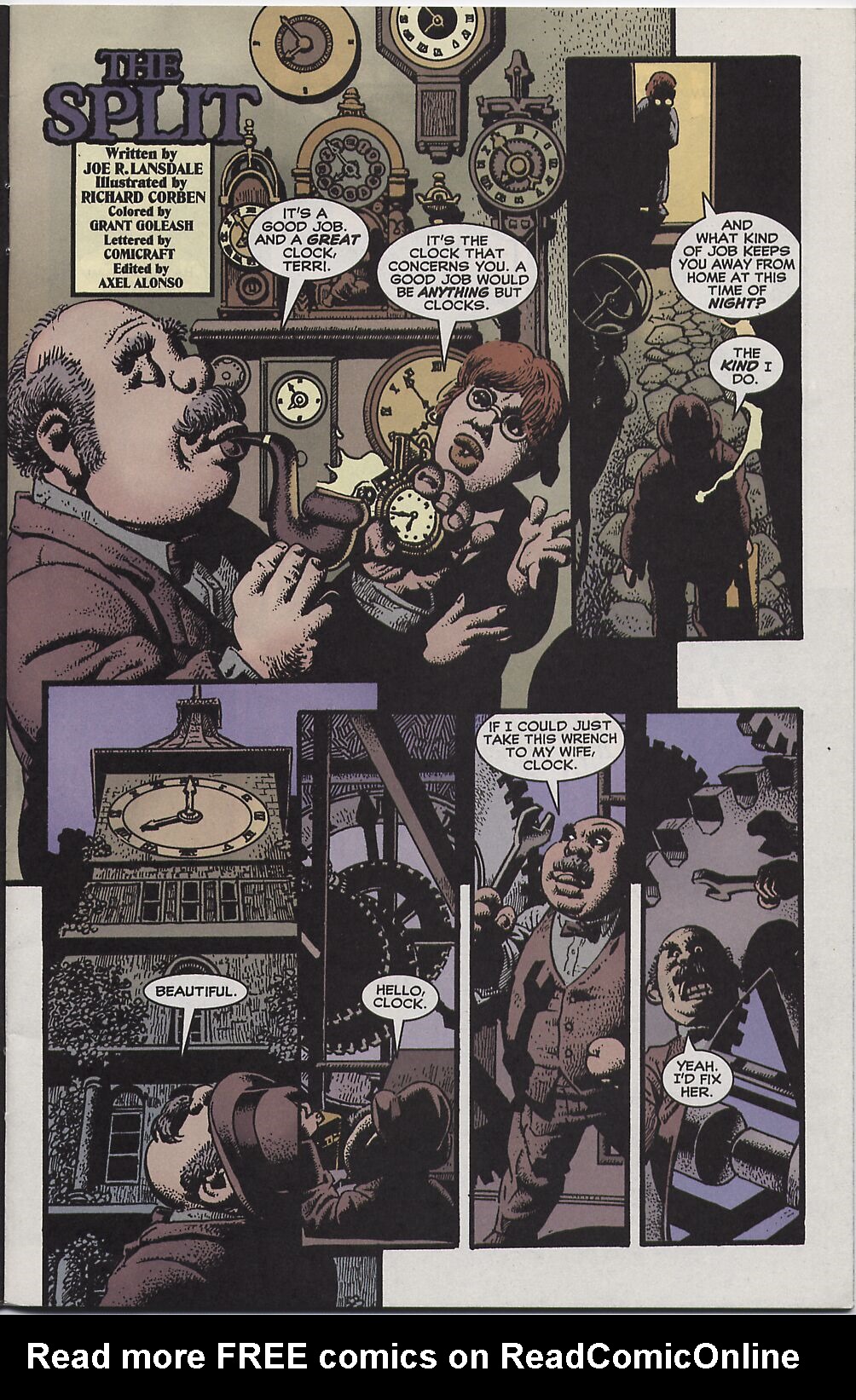 Read online Strange Adventures (1999) comic -  Issue #3 - 4