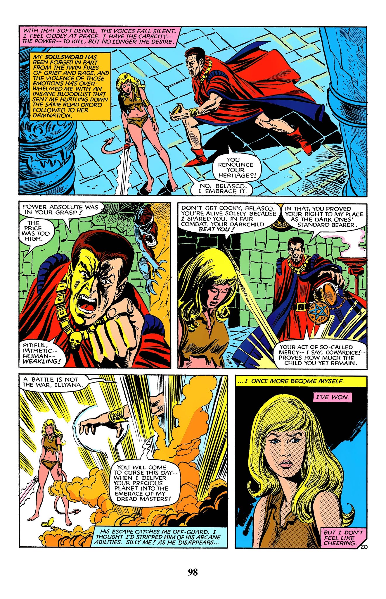 Read online Magik (Illyana and Storm Limited Series) comic -  Issue # _TPB - 99