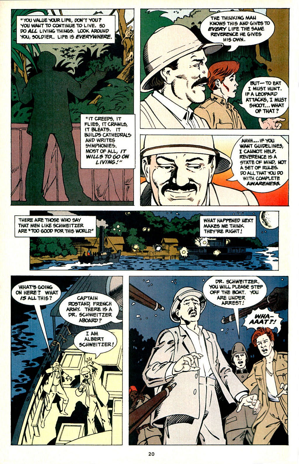 Read online Young Indiana Jones Chronicles comic -  Issue #8 - 22