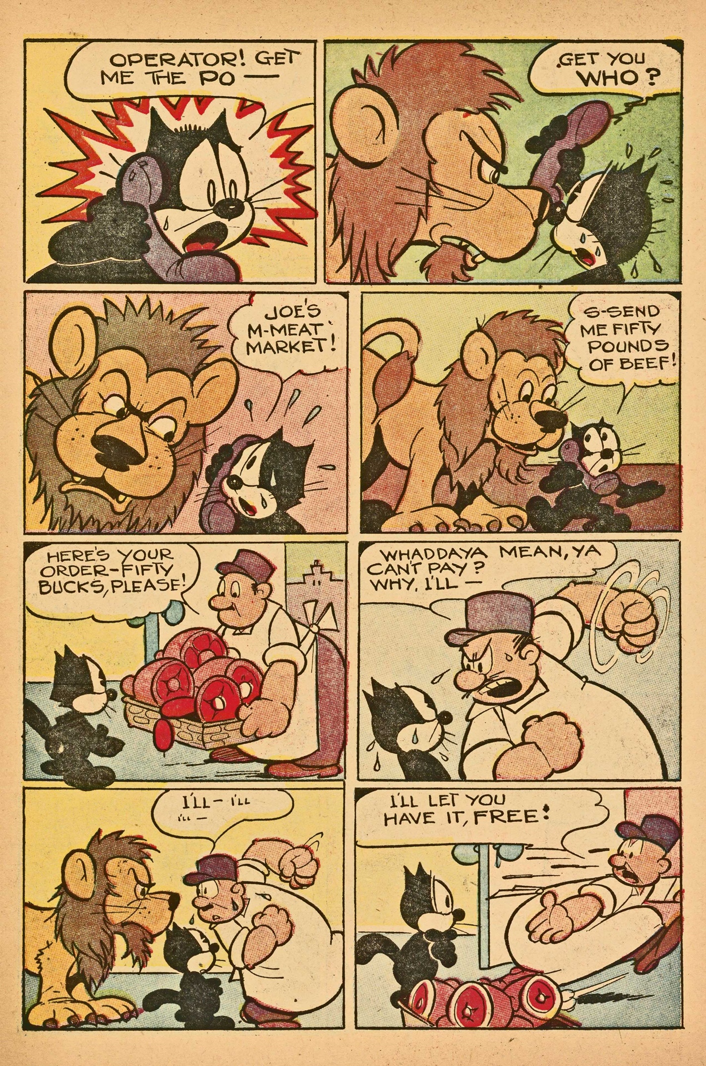 Read online Felix the Cat (1951) comic -  Issue #43 - 27