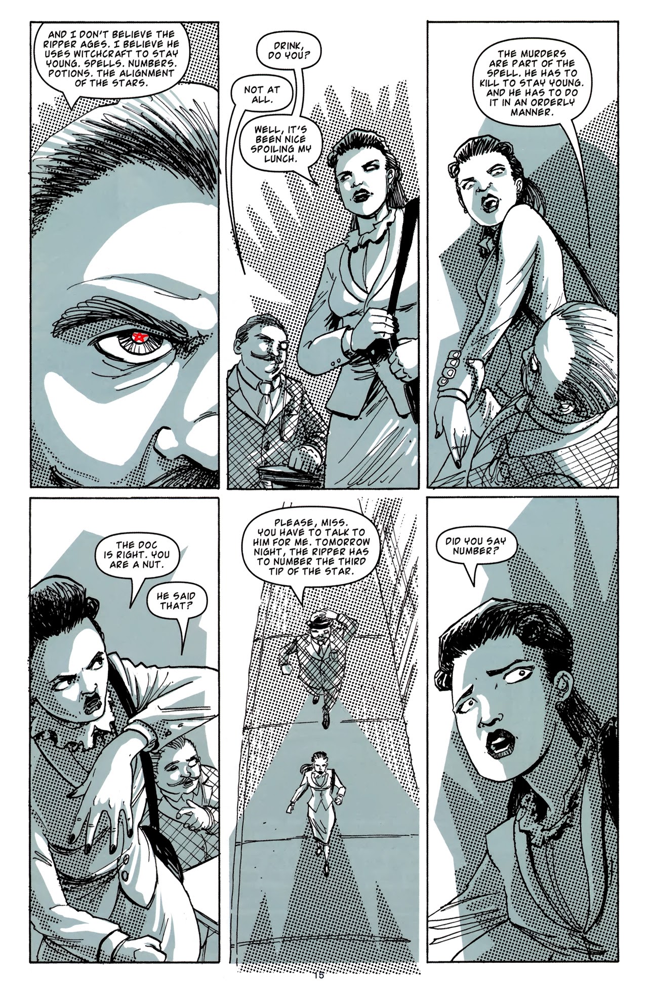 Read online Yours Truly, Jack the Ripper comic -  Issue #1 - 17