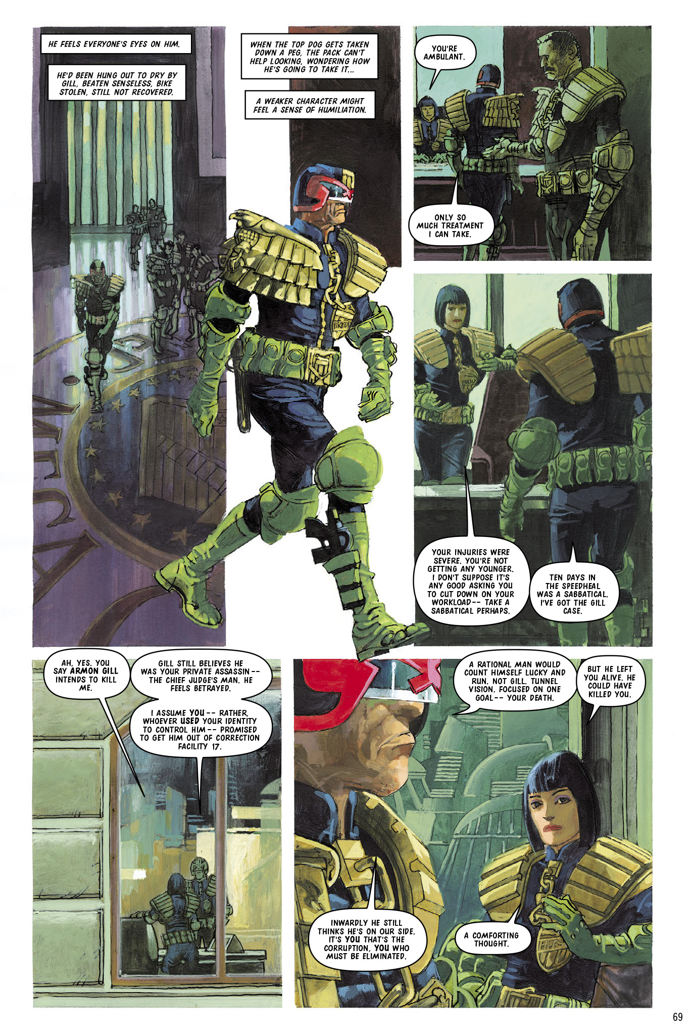 Read online Judge Dredd: The Complete Case Files comic -  Issue # TPB 37 (Part 1) - 71