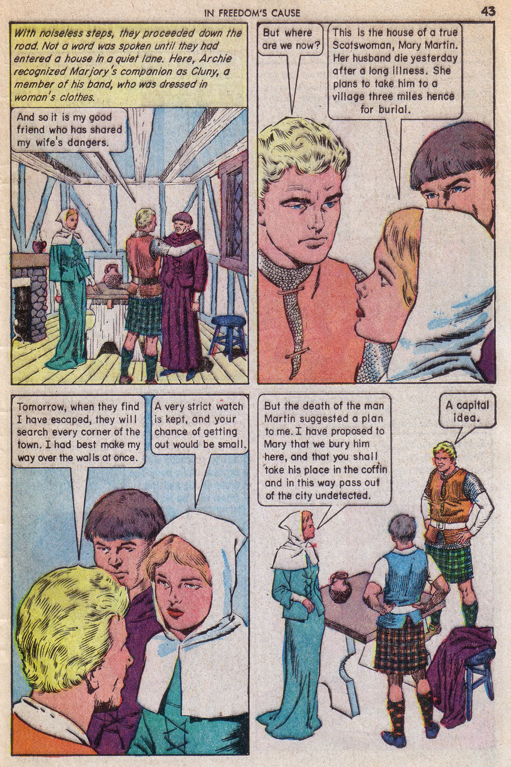 Read online Classics Illustrated comic -  Issue #168 - 45