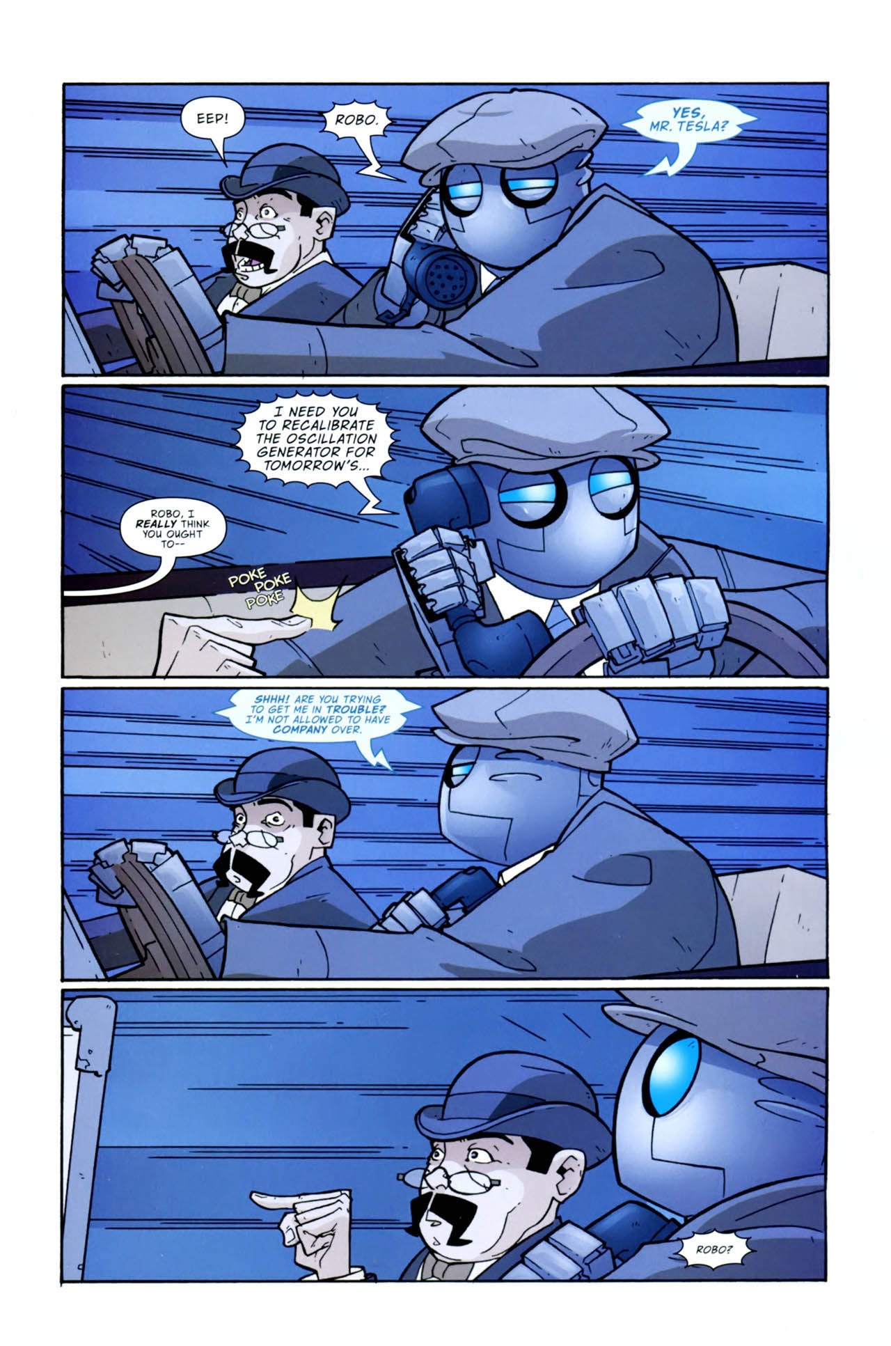 Read online Atomic Robo and the Shadow From Beyond Time comic -  Issue #2 - 11