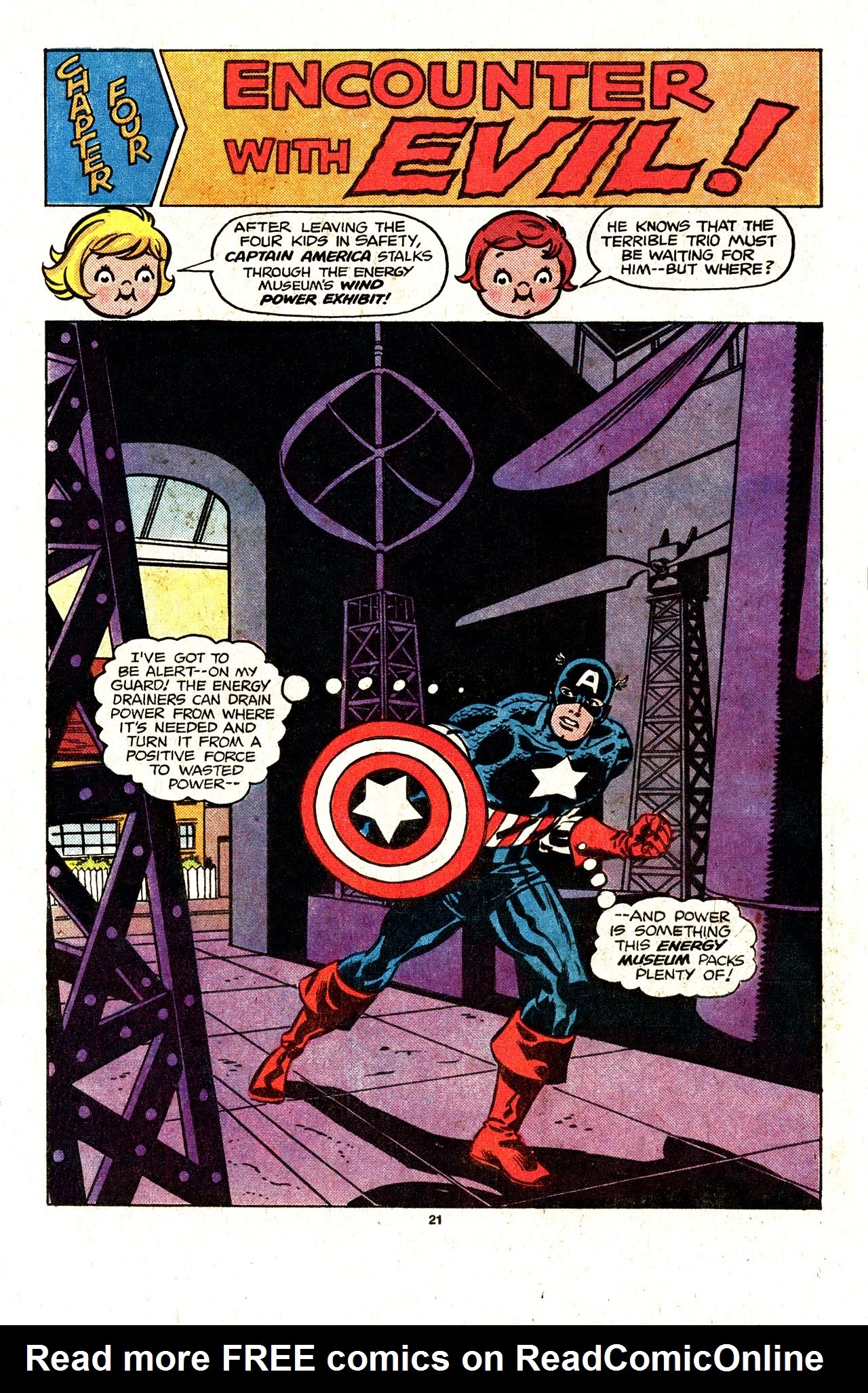 Read online Captain America and The Campbell Kids comic -  Issue # Full - 22